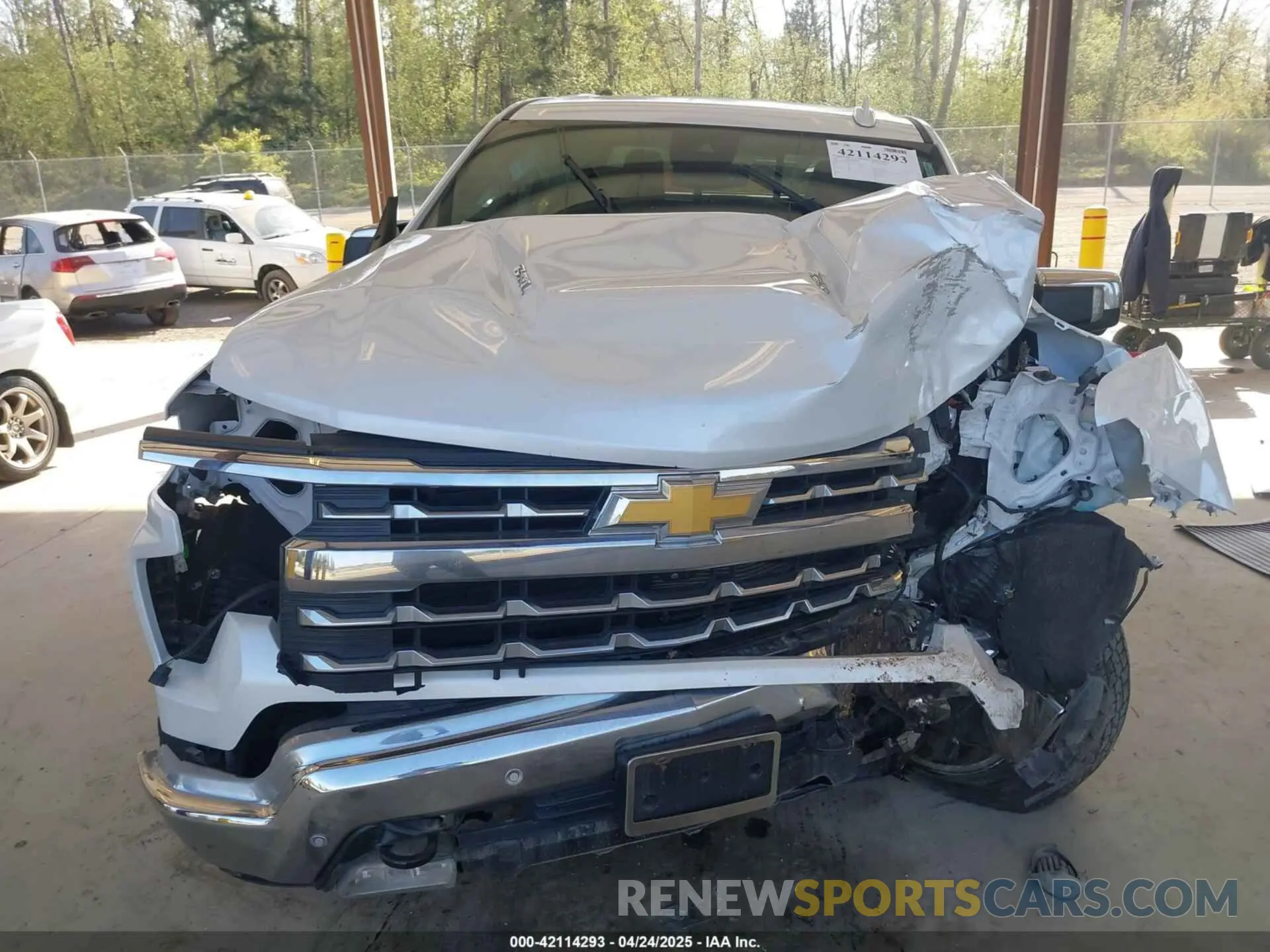 12 fotografías del automóvil dañado 1GCUDGEL9NZ542475 CHEVROLET SILVERADO 1500 2022