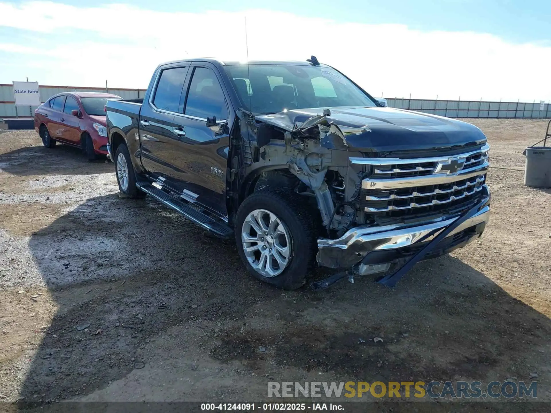 1 fotografías del automóvil dañado 2GCUDGED0N1506336 CHEVROLET SILVERADO 1500 2022