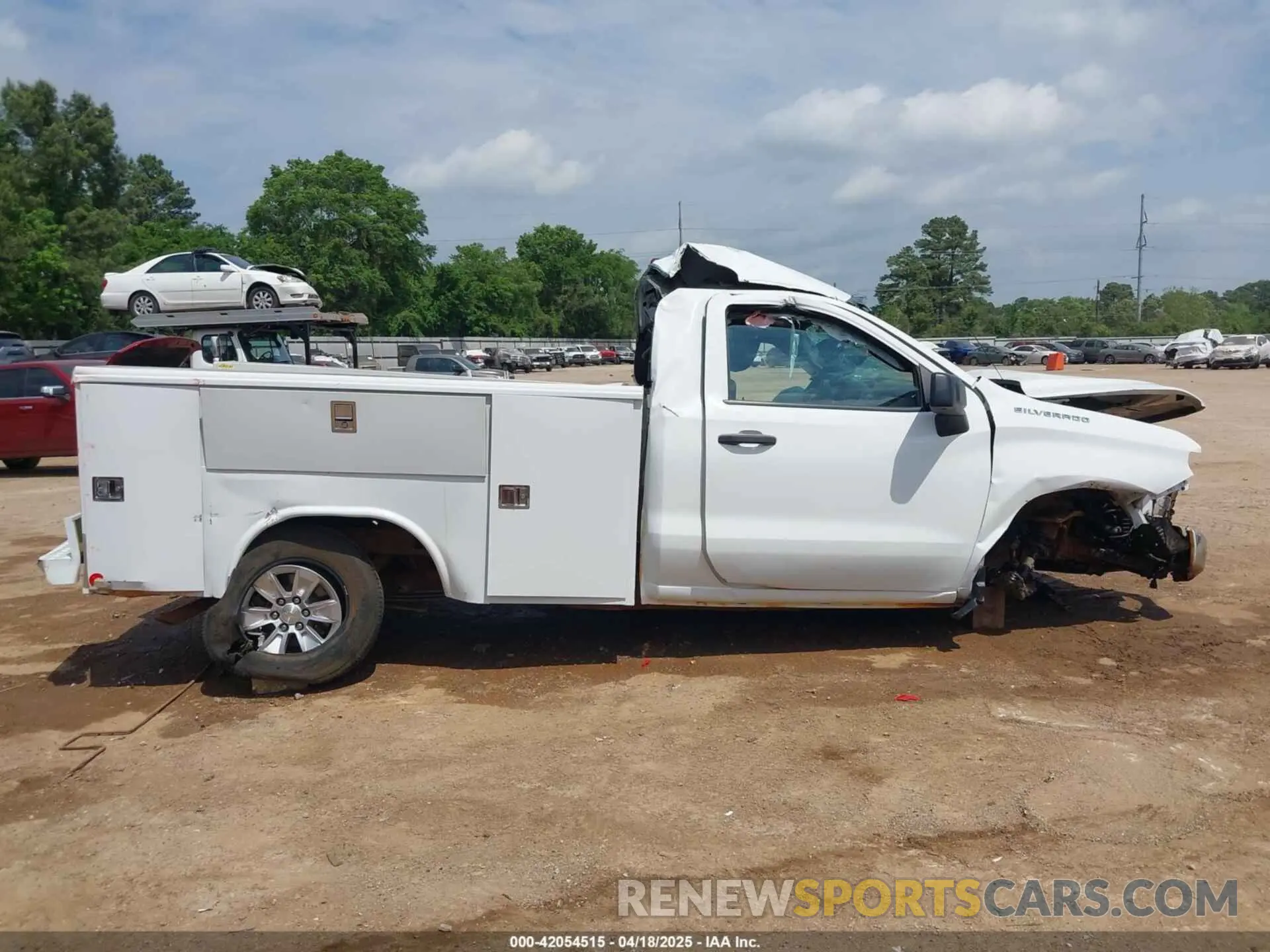 20 fotografías del automóvil dañado 3GCNAAED6NG633769 CHEVROLET SILVERADO 1500 2022