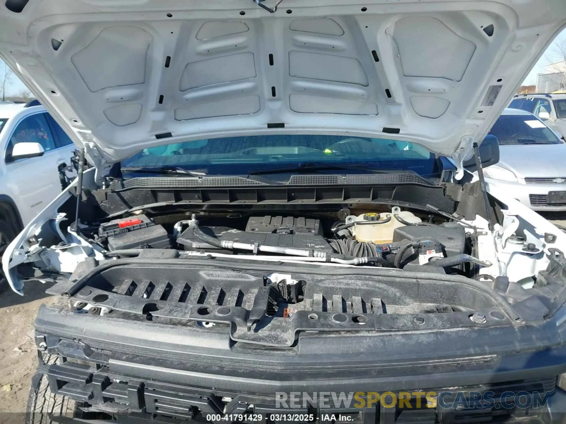 10 fotografías del automóvil dañado 3GCNAAEK4NG506033 CHEVROLET SILVERADO 1500 2022