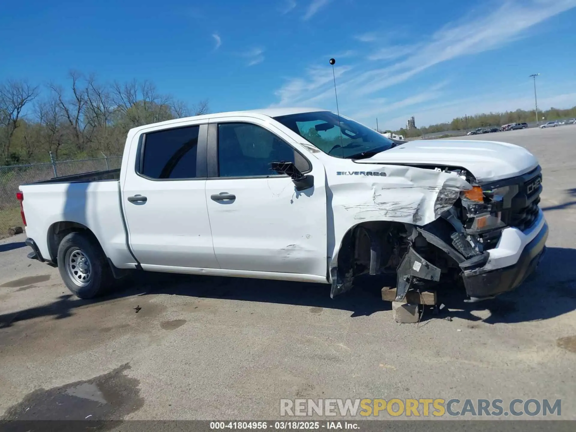 14 fotografías del automóvil dañado 3GCPAAEK6NG553122 CHEVROLET SILVERADO 1500 2022