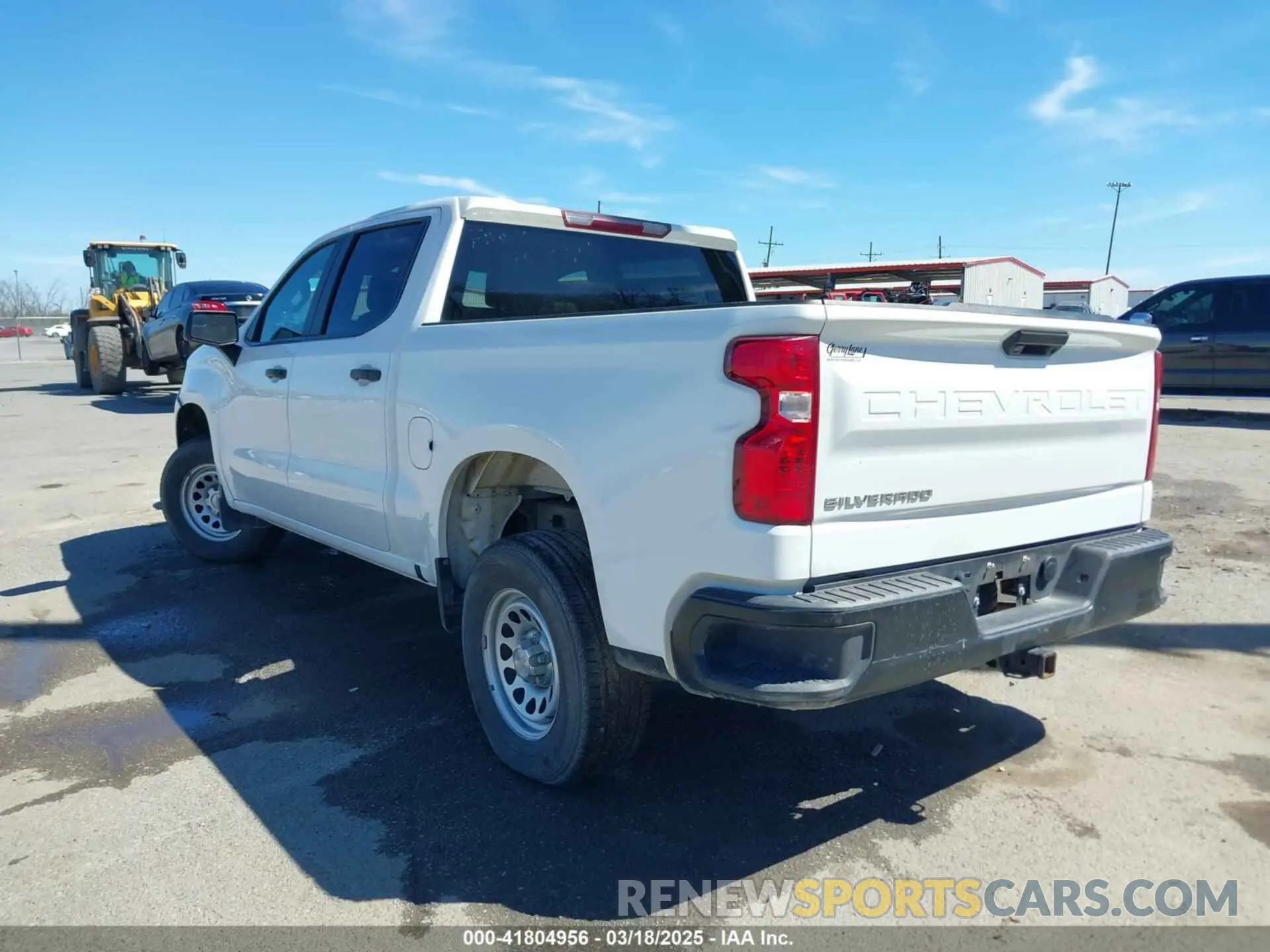3 fotografías del automóvil dañado 3GCPAAEK6NG553122 CHEVROLET SILVERADO 1500 2022