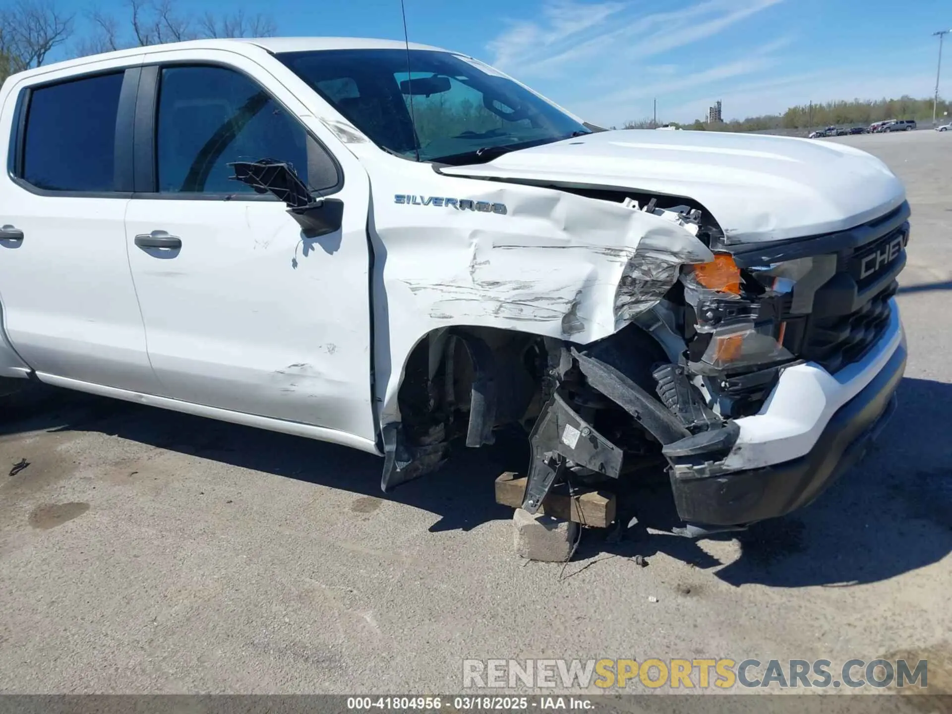 6 fotografías del automóvil dañado 3GCPAAEK6NG553122 CHEVROLET SILVERADO 1500 2022