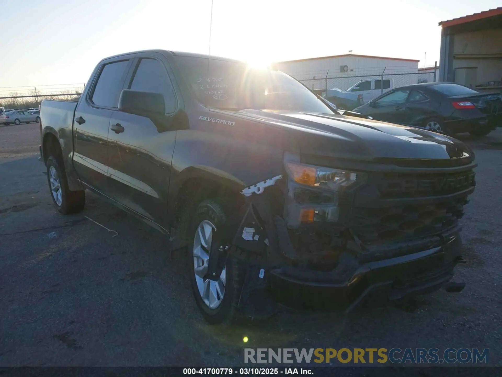 1 fotografías del automóvil dañado 3GCPABEK4NG512462 CHEVROLET SILVERADO 1500 2022