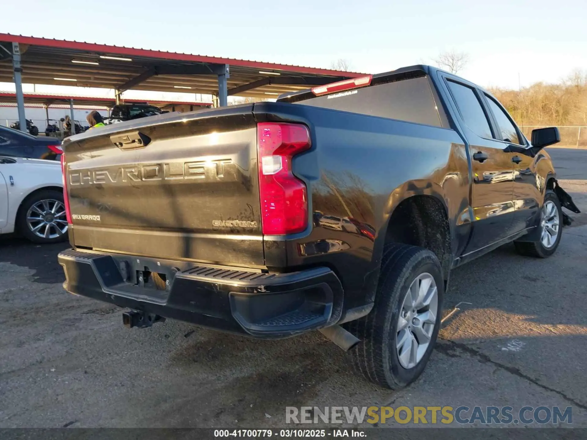 4 fotografías del automóvil dañado 3GCPABEK4NG512462 CHEVROLET SILVERADO 1500 2022