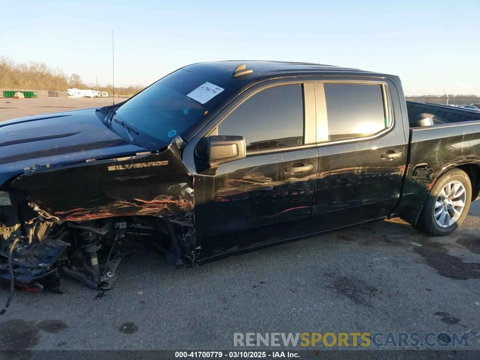 6 fotografías del automóvil dañado 3GCPABEK4NG512462 CHEVROLET SILVERADO 1500 2022