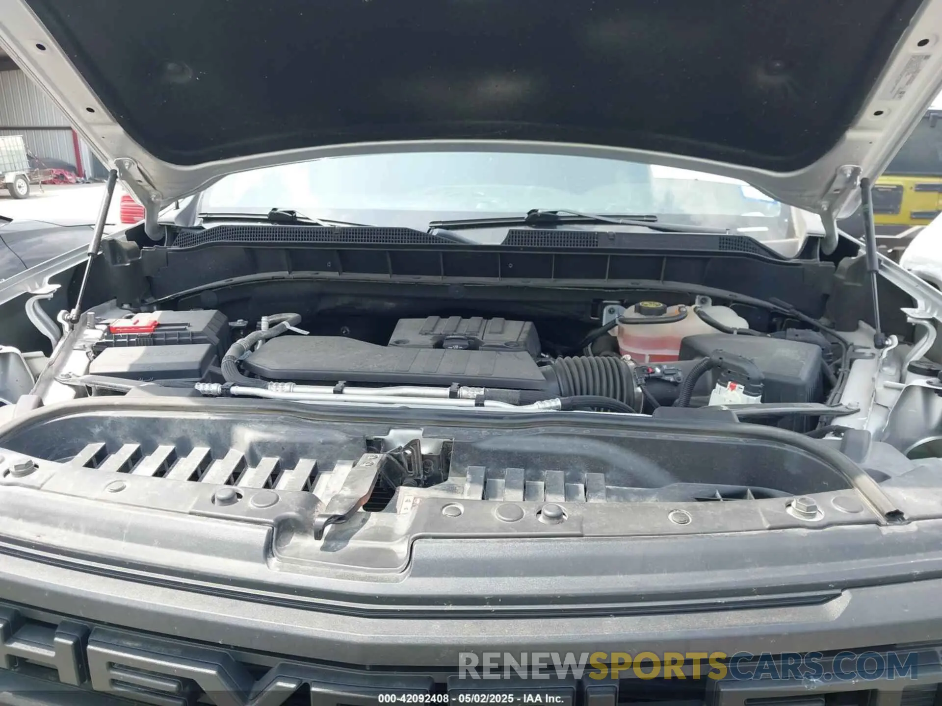 10 fotografías del automóvil dañado 3GCPABEK4NG591180 CHEVROLET SILVERADO 1500 2022