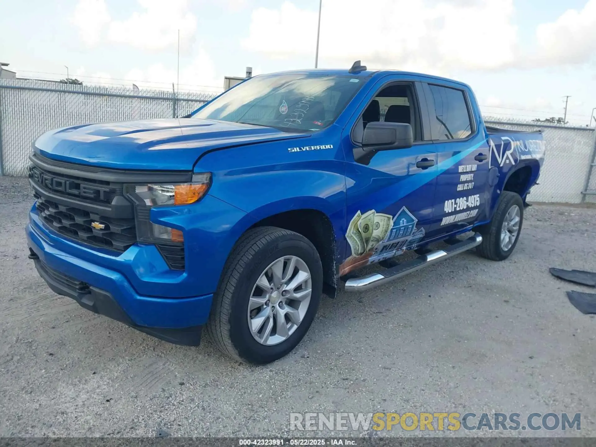 2 fotografías del automóvil dañado 3GCPABEK6NG538545 CHEVROLET SILVERADO 1500 2022