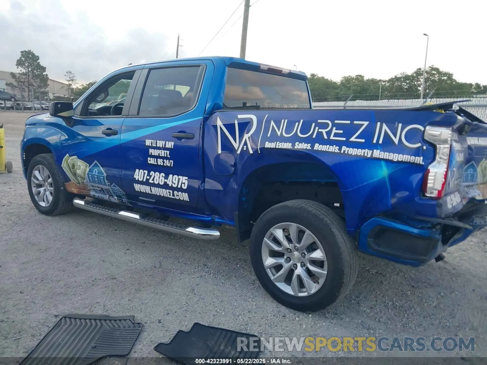 3 fotografías del automóvil dañado 3GCPABEK6NG538545 CHEVROLET SILVERADO 1500 2022
