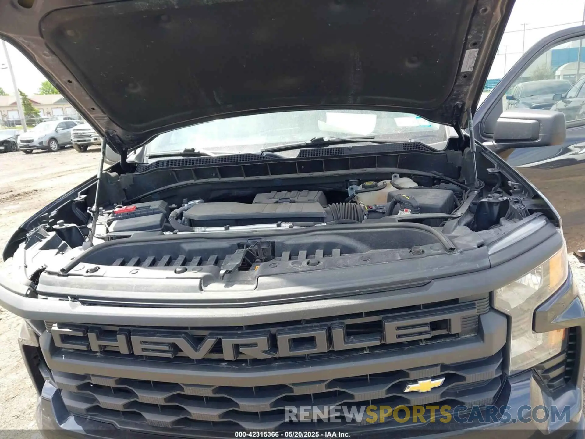 10 fotografías del automóvil dañado 3GCPDBEK2NG599186 CHEVROLET SILVERADO 1500 2022