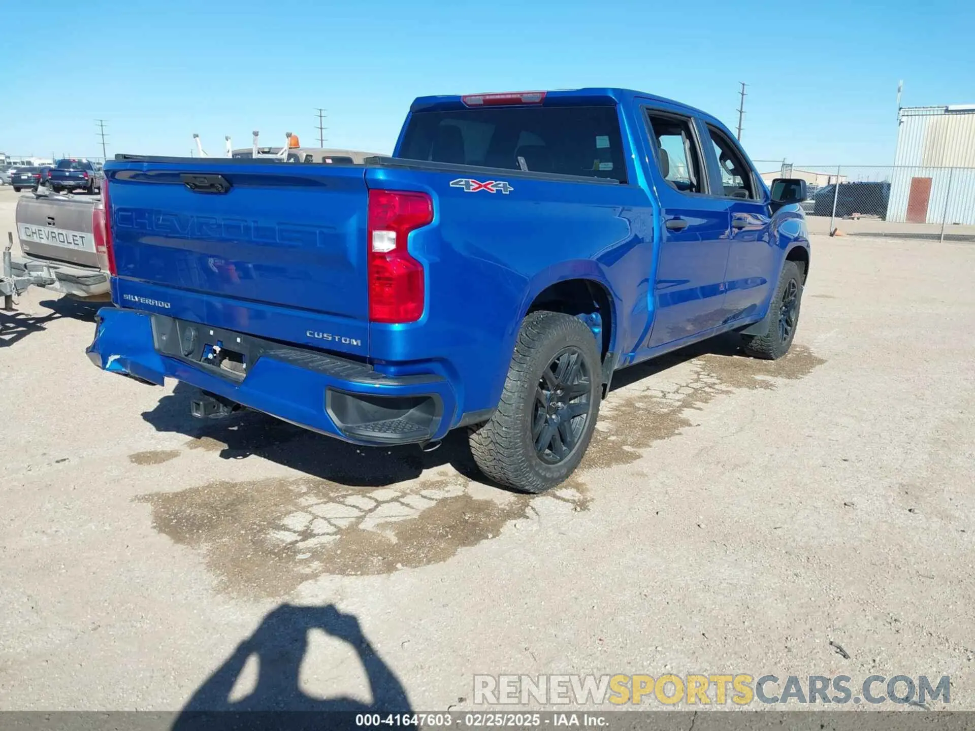 4 fotografías del automóvil dañado 3GCPDBEK3NG631658 CHEVROLET SILVERADO 1500 2022