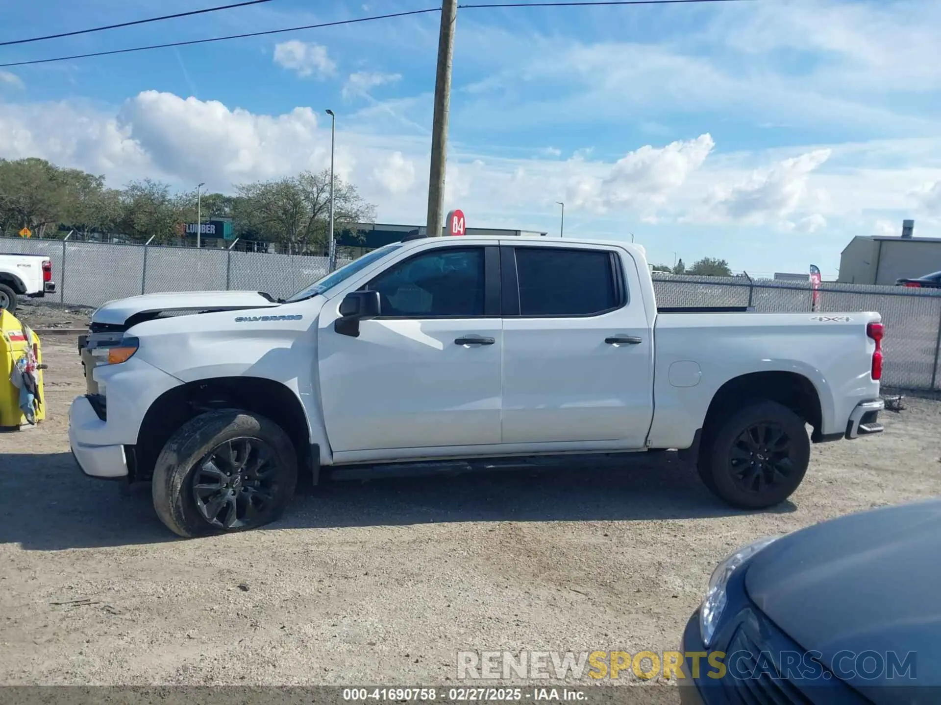 15 fotografías del automóvil dañado 3GCPDBEK7NG580584 CHEVROLET SILVERADO 1500 2022