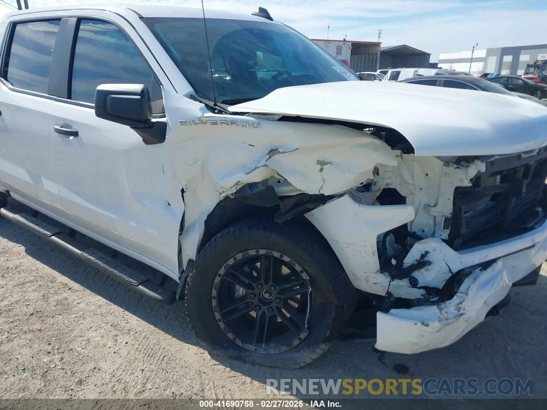 6 fotografías del automóvil dañado 3GCPDBEK7NG580584 CHEVROLET SILVERADO 1500 2022