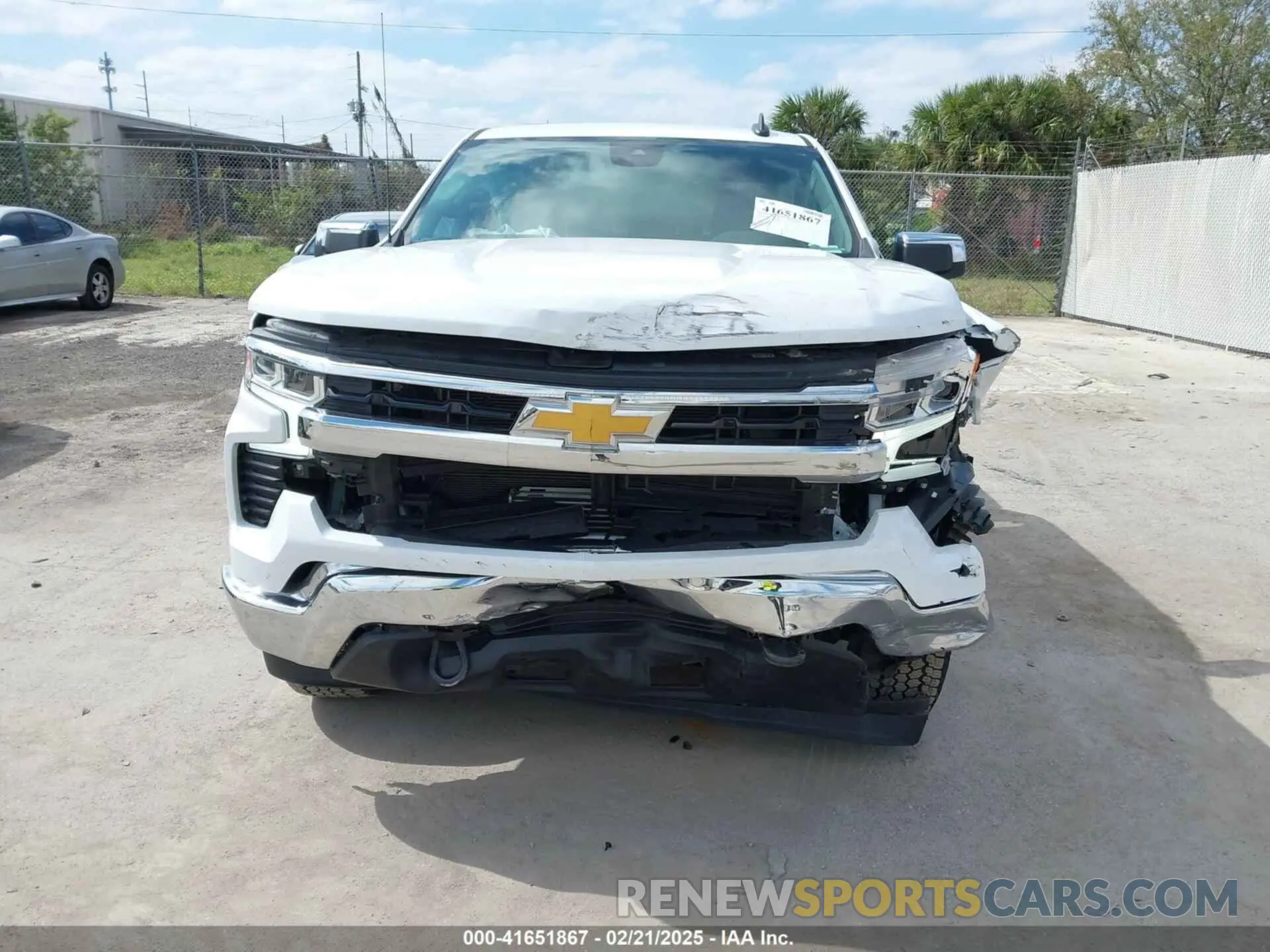 6 fotografías del automóvil dañado 3GCPDDEK0NG500540 CHEVROLET SILVERADO 1500 2022