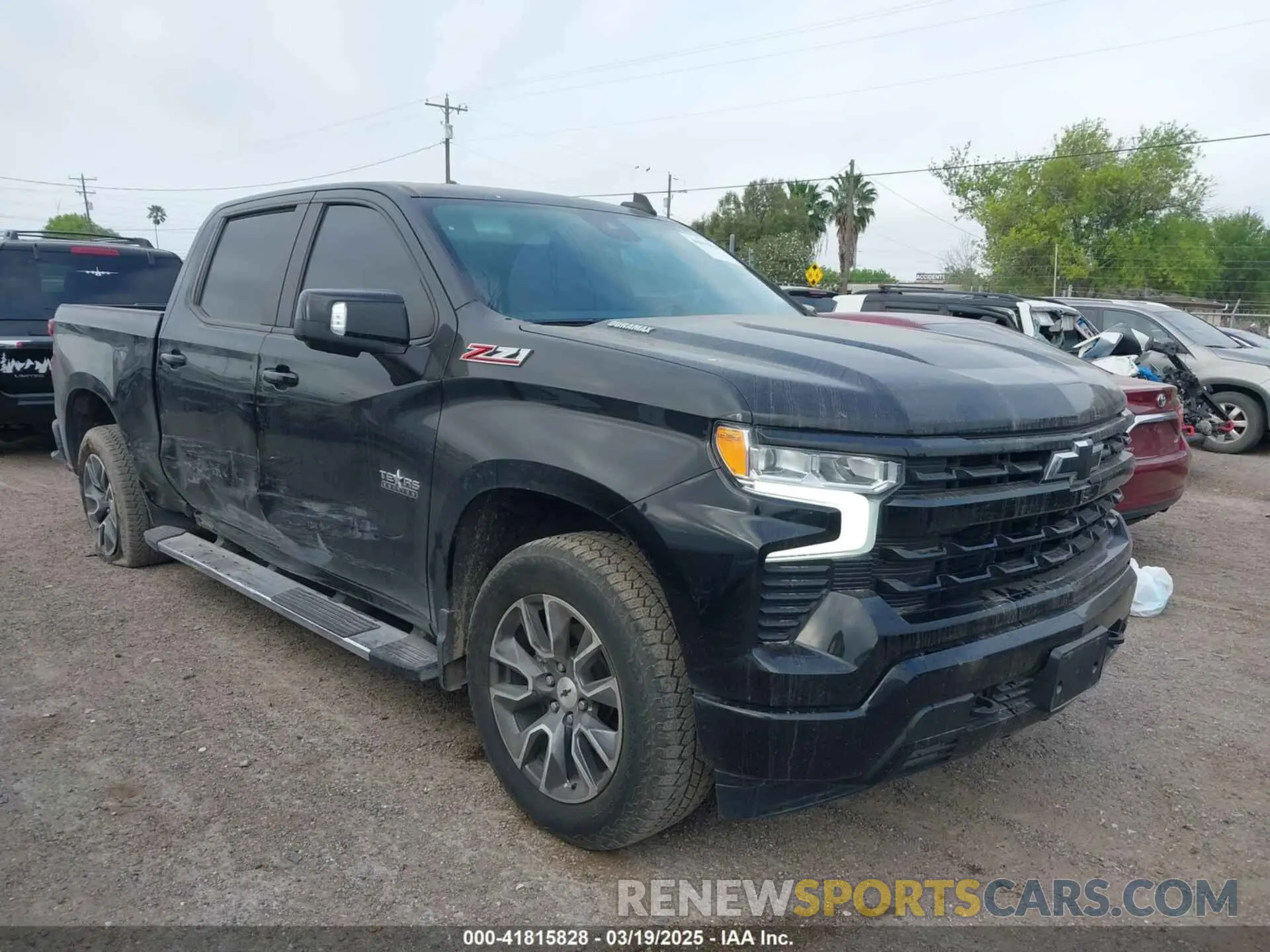6 fotografías del automóvil dañado 3GCUDEET1NG684999 CHEVROLET SILVERADO 1500 2022