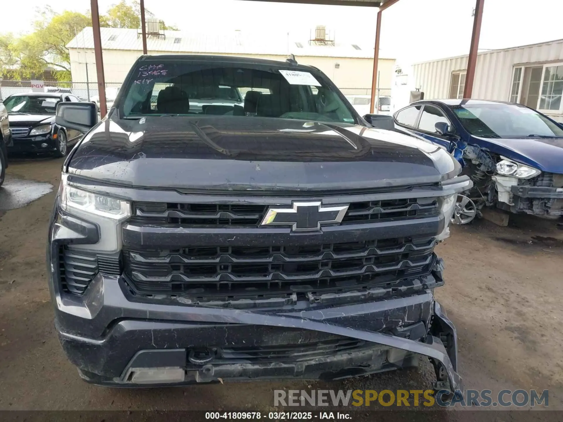 13 fotografías del automóvil dañado 3GCUDEETXNG583752 CHEVROLET SILVERADO 1500 2022