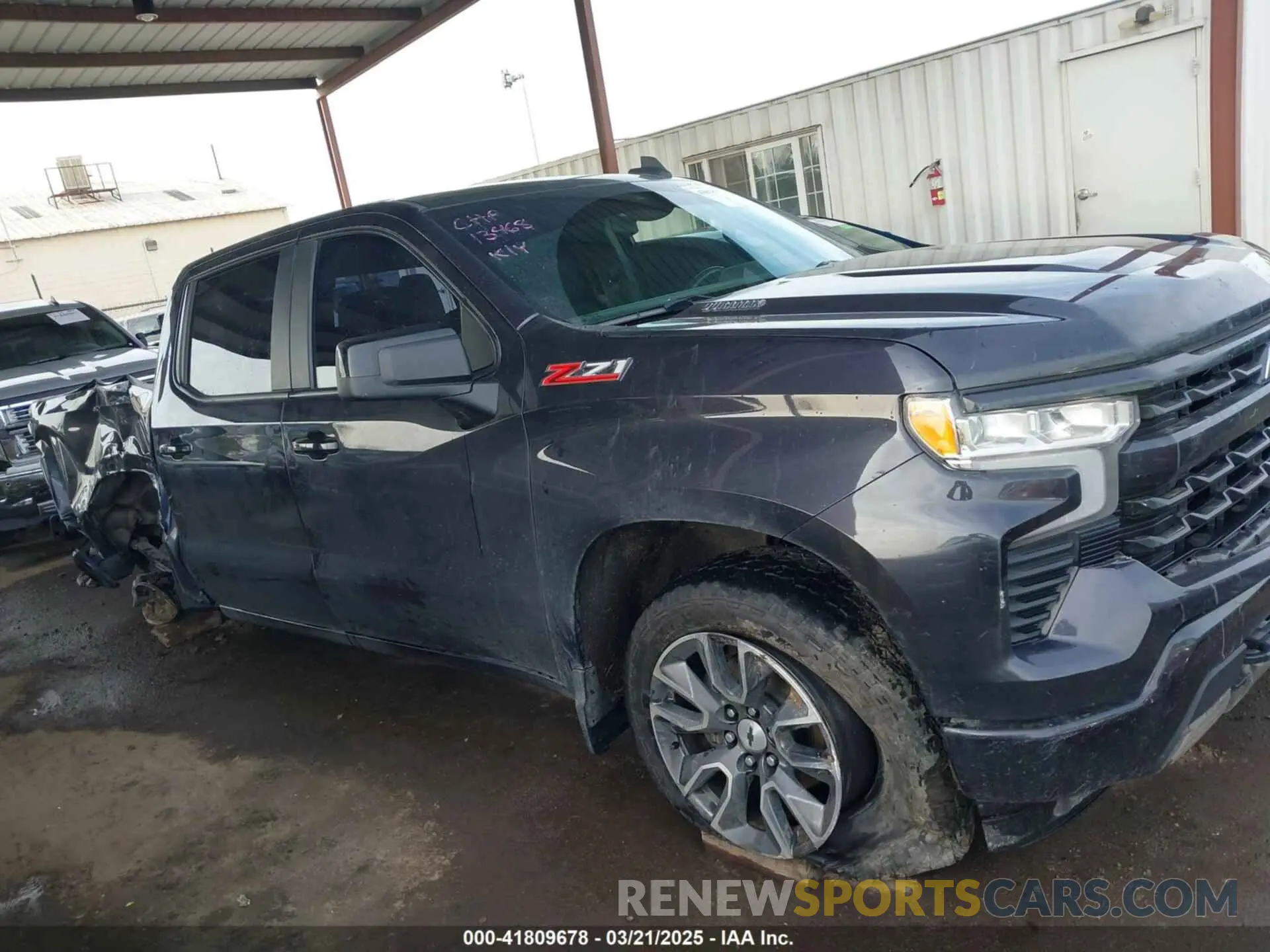 14 fotografías del automóvil dañado 3GCUDEETXNG583752 CHEVROLET SILVERADO 1500 2022