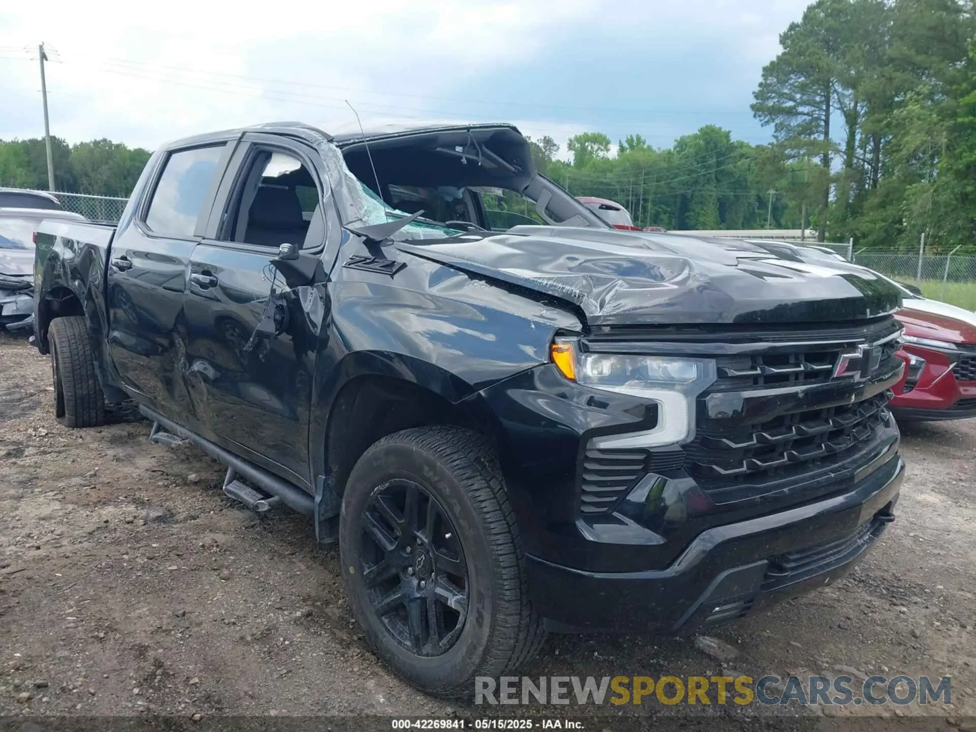 1 fotografías del automóvil dañado 3GCUDFEDXNG527387 CHEVROLET SILVERADO 1500 2022