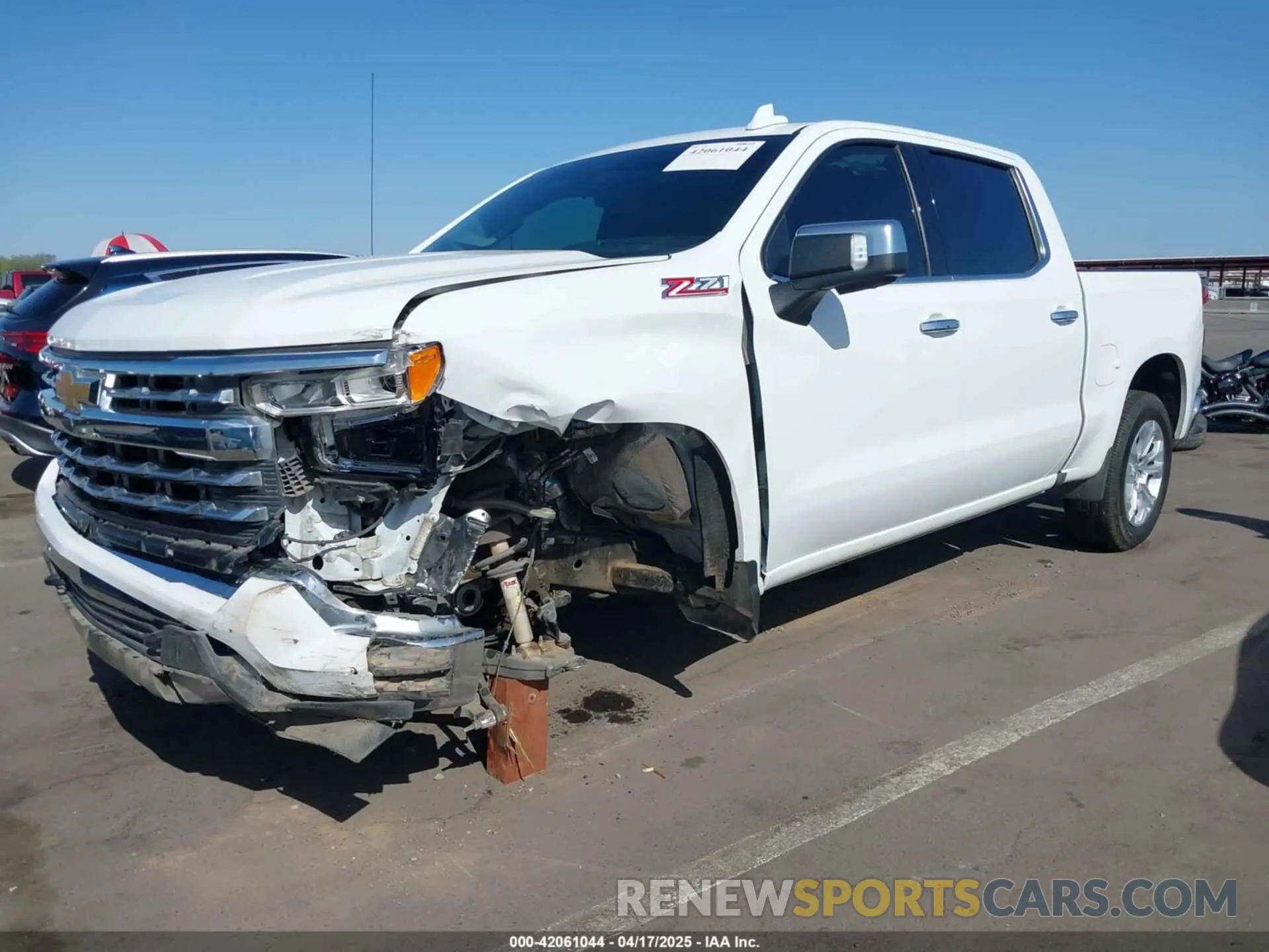 6 fotografías del automóvil dañado 3GCUDGED8NG503708 CHEVROLET SILVERADO 1500 2022