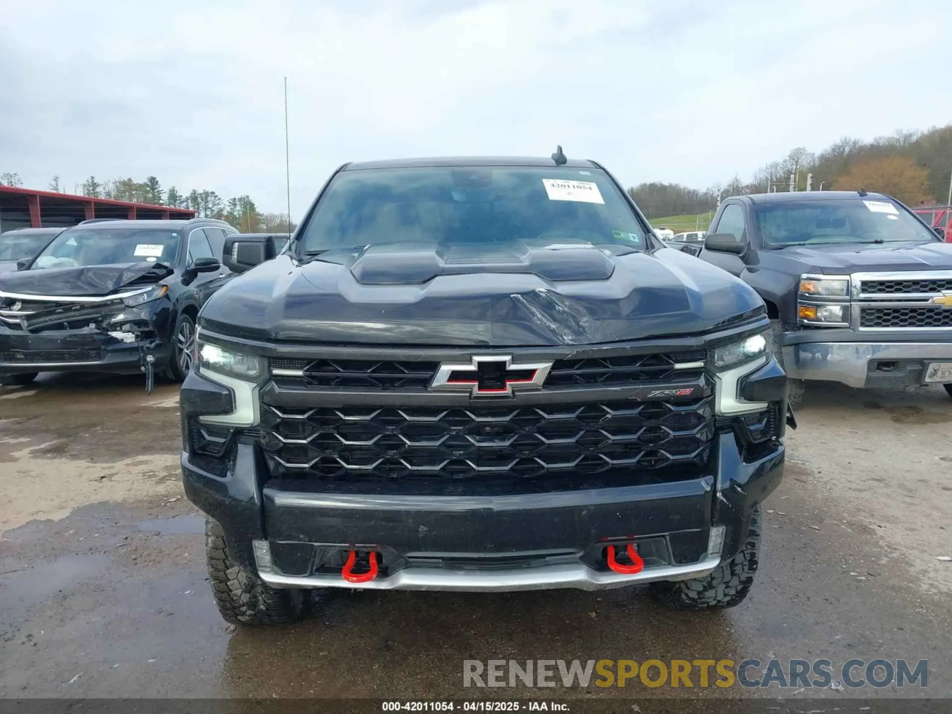 12 fotografías del automóvil dañado 3GCUDHEL4NG686781 CHEVROLET SILVERADO 1500 2022