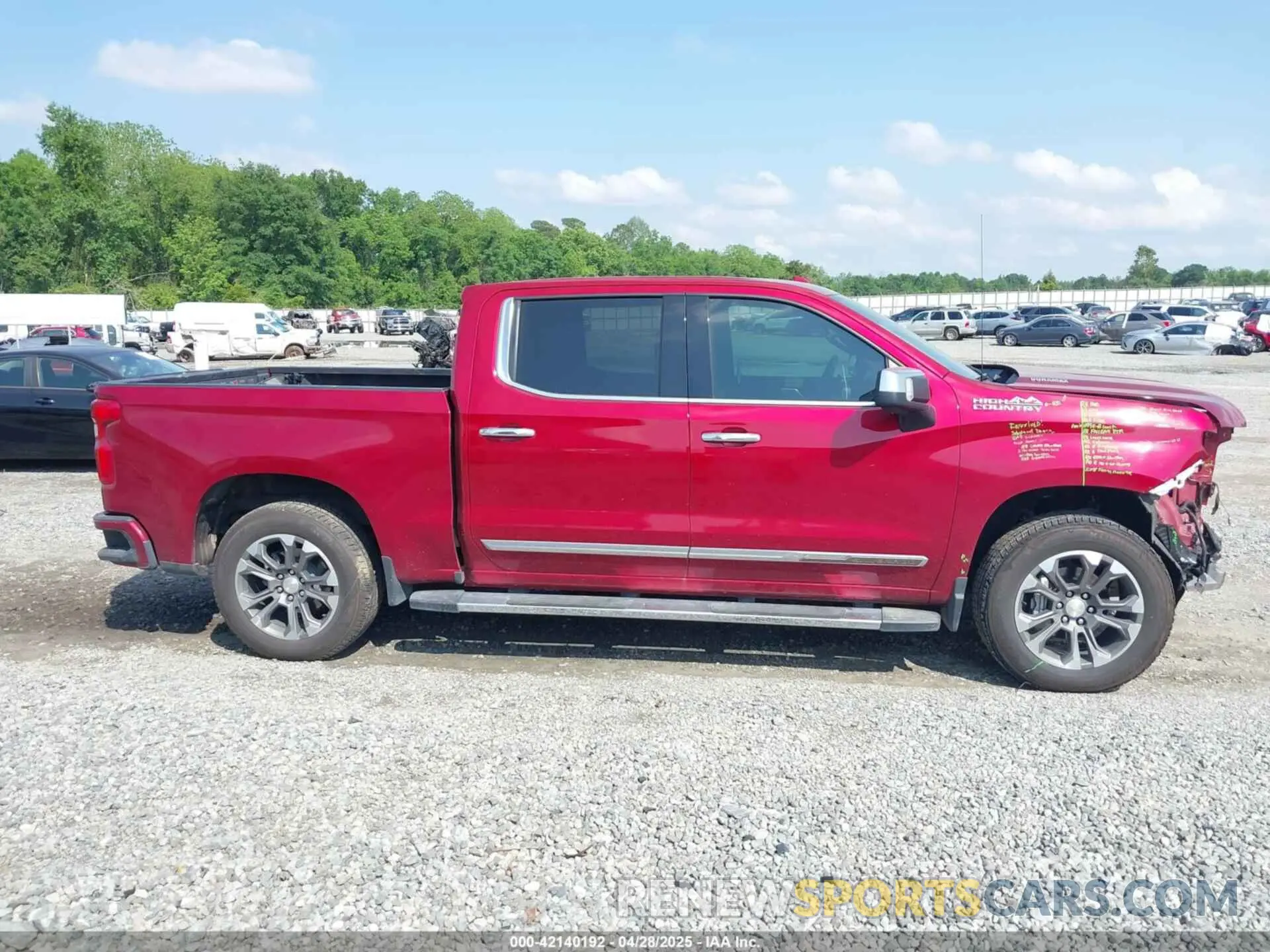 14 fotografías del automóvil dañado 3GCUDJET3NG593998 CHEVROLET SILVERADO 1500 2022