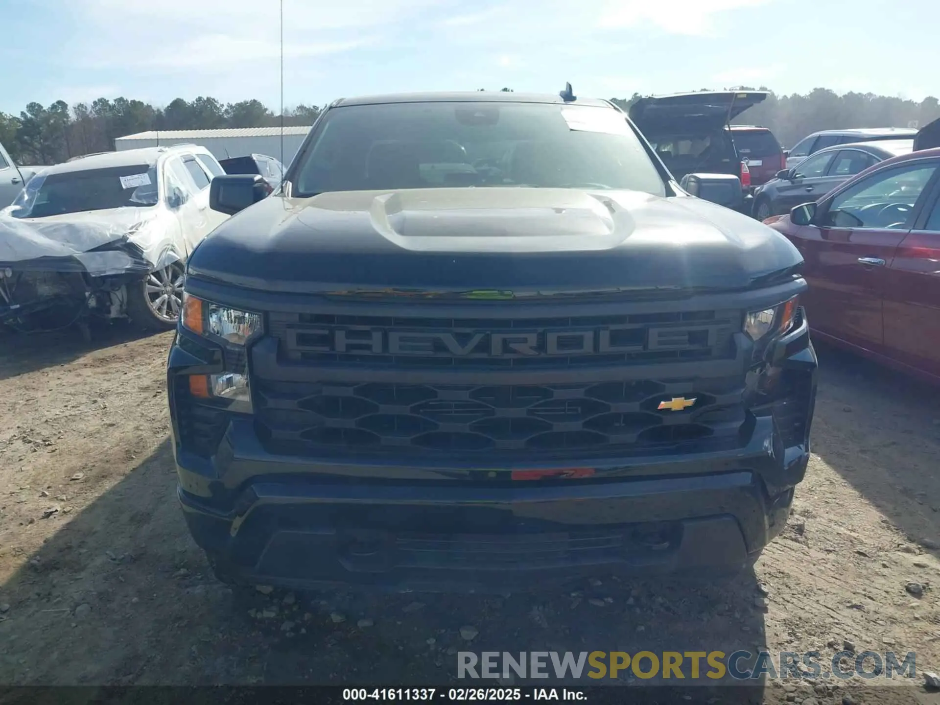 13 fotografías del automóvil dañado 1GCPABEK1PZ224613 CHEVROLET SILVERADO 1500 2023