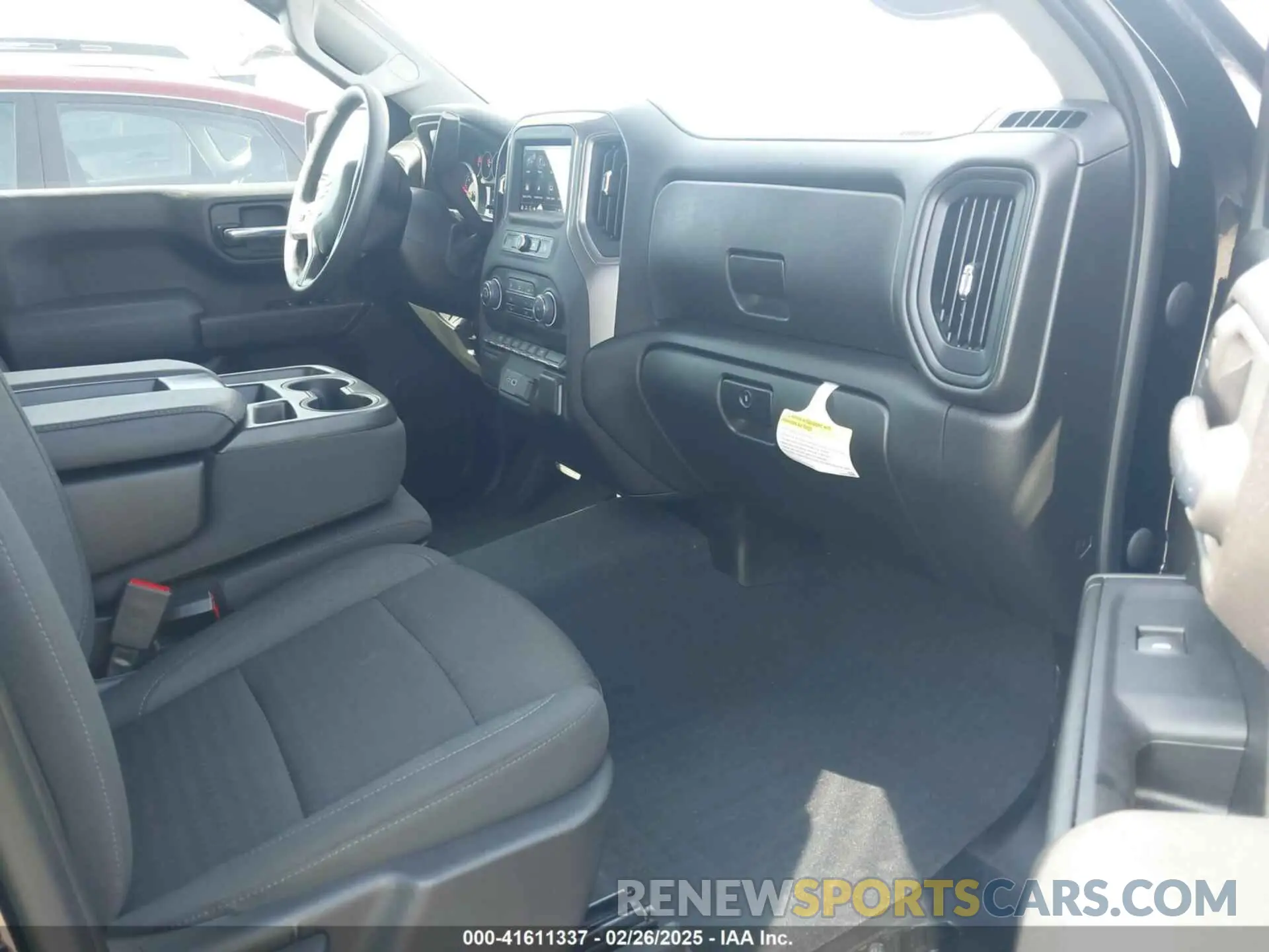 5 fotografías del automóvil dañado 1GCPABEK1PZ224613 CHEVROLET SILVERADO 1500 2023