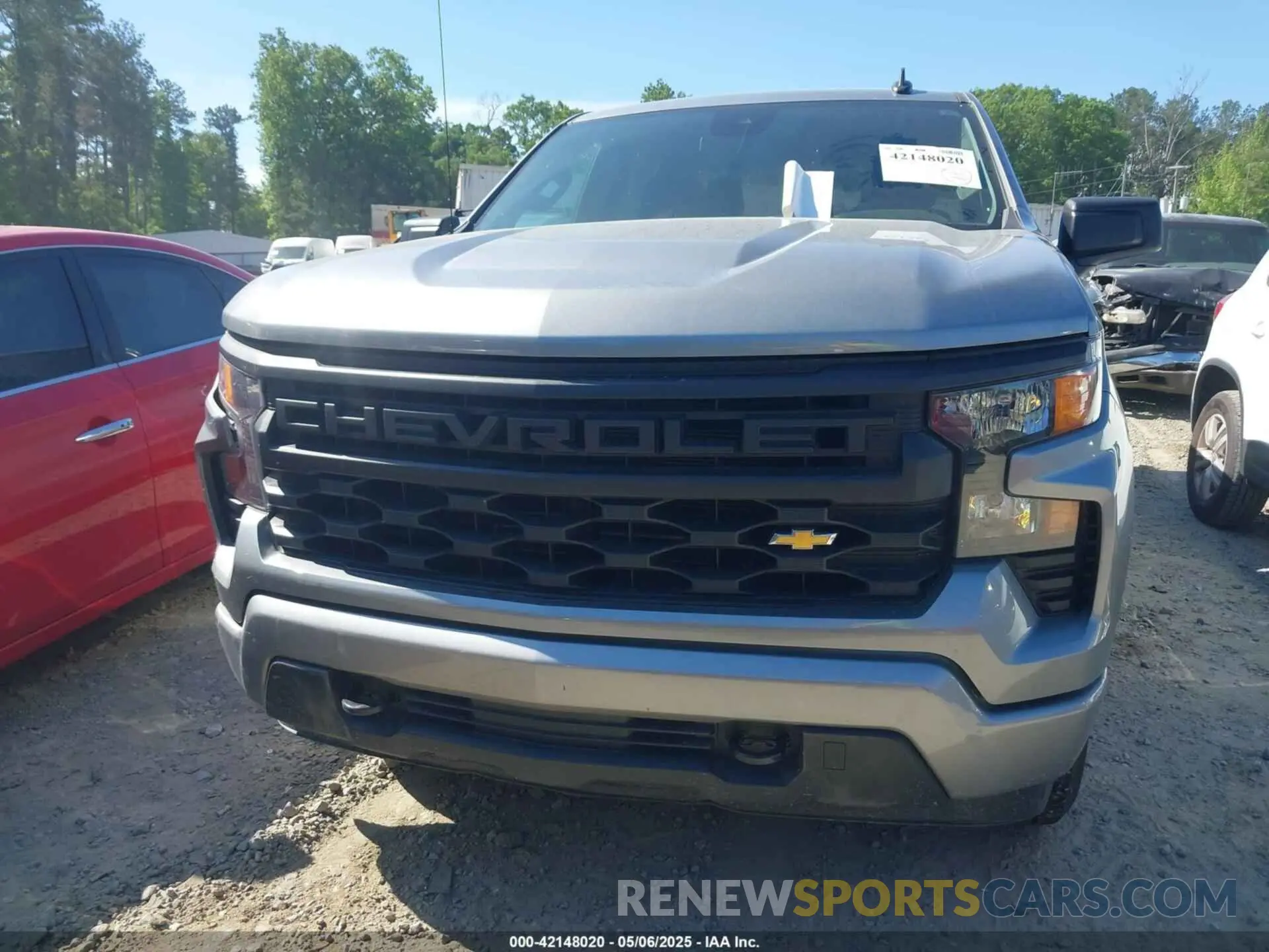 12 fotografías del automóvil dañado 1GCPABEK1PZ270250 CHEVROLET SILVERADO 1500 2023