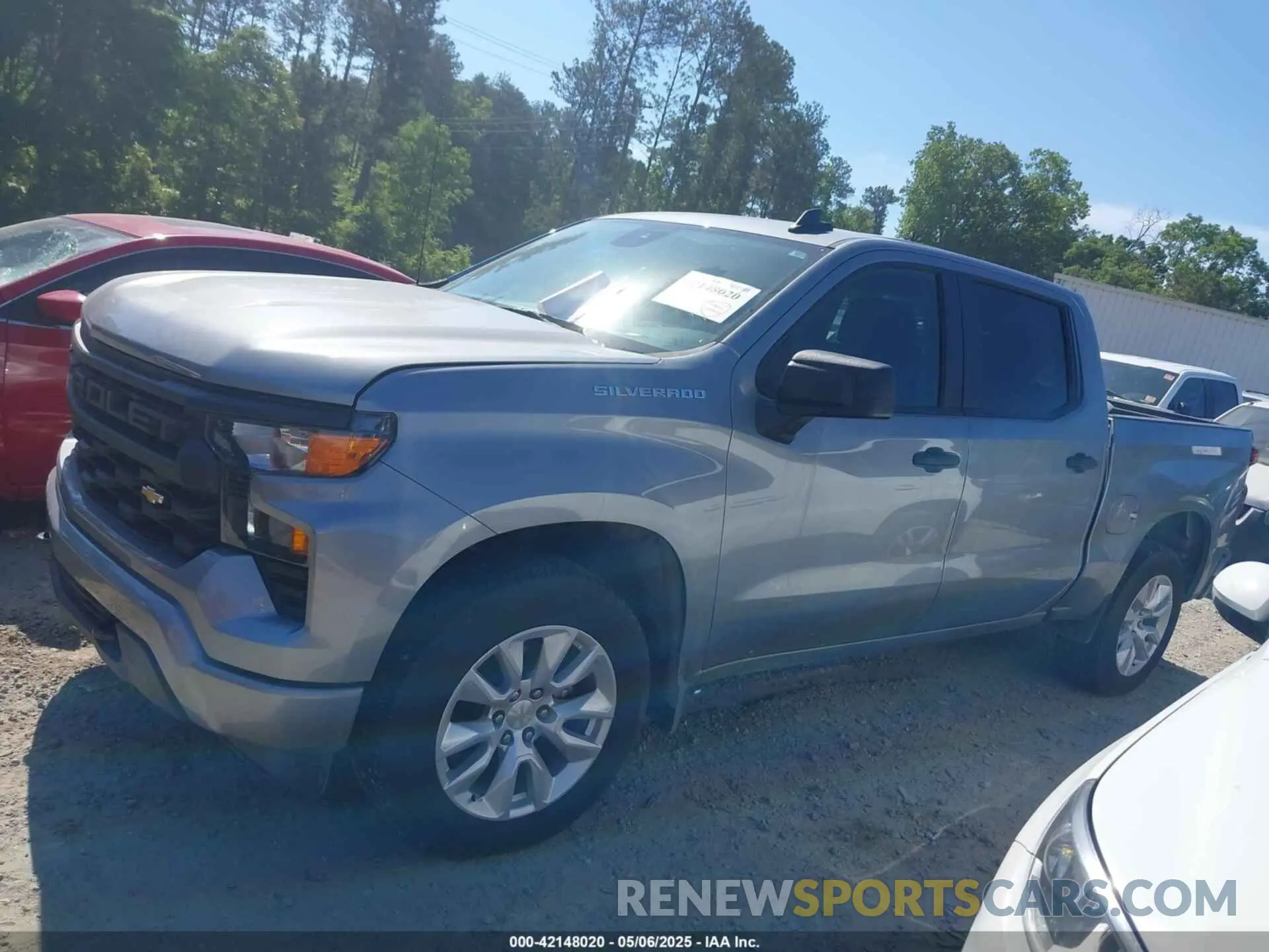 14 fotografías del automóvil dañado 1GCPABEK1PZ270250 CHEVROLET SILVERADO 1500 2023
