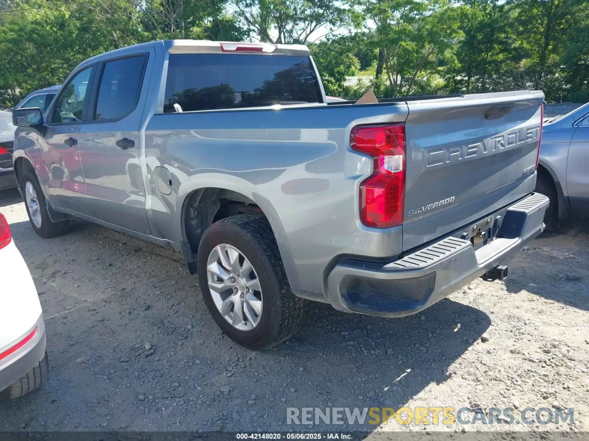 3 fotografías del automóvil dañado 1GCPABEK1PZ270250 CHEVROLET SILVERADO 1500 2023