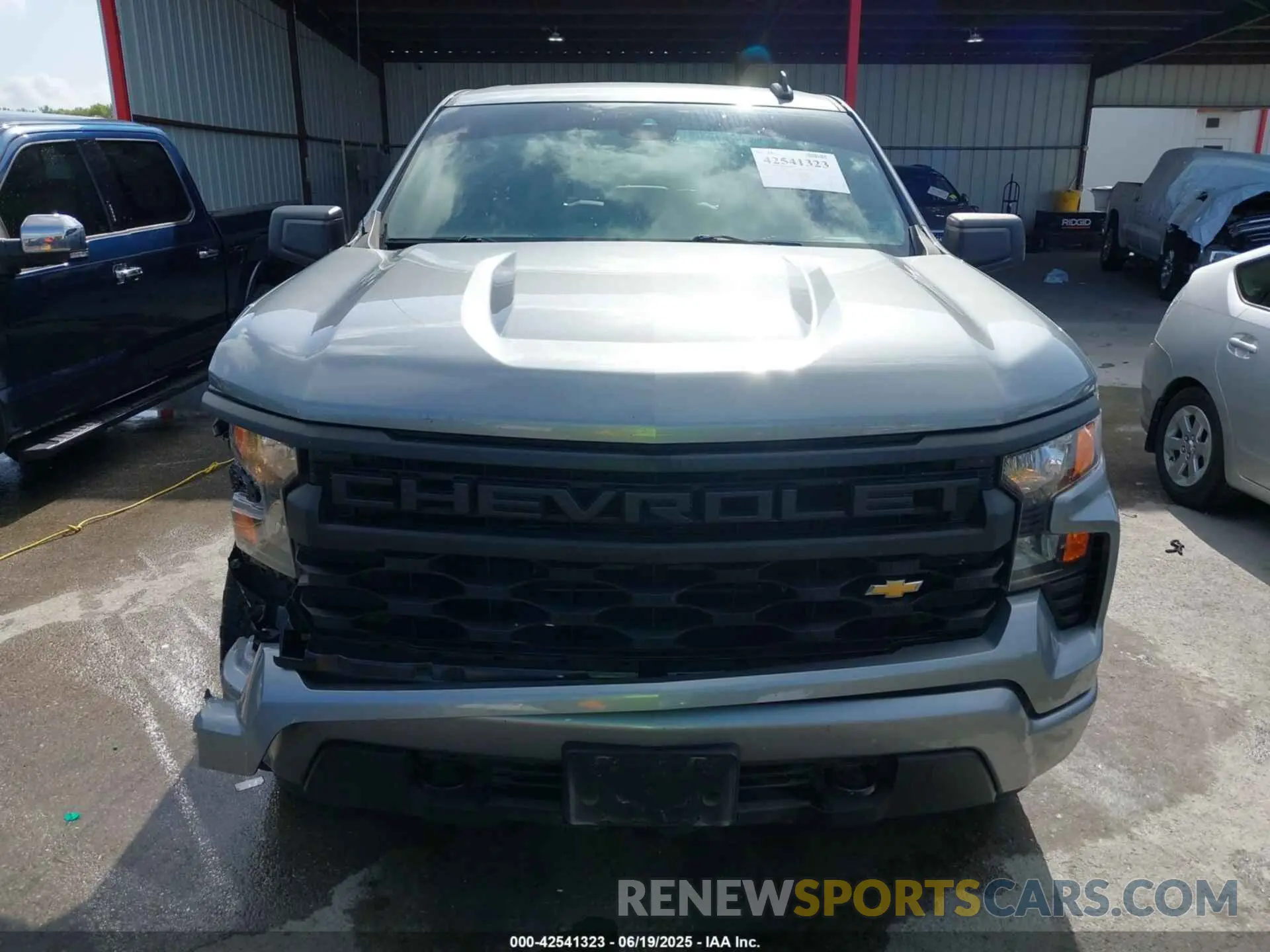 12 fotografías del automóvil dañado 1GCPABEK7PZ315806 CHEVROLET SILVERADO 1500 2023