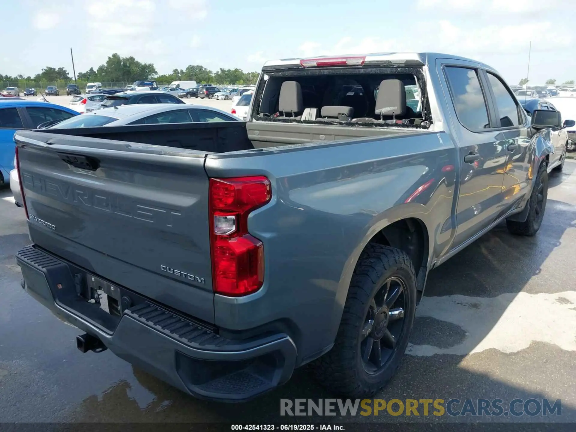 18 fotografías del automóvil dañado 1GCPABEK7PZ315806 CHEVROLET SILVERADO 1500 2023