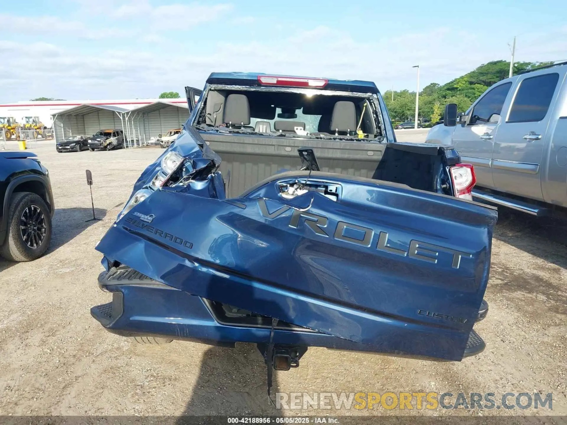 16 fotografías del automóvil dañado 1GCPABEK9PZ204769 CHEVROLET SILVERADO 1500 2023