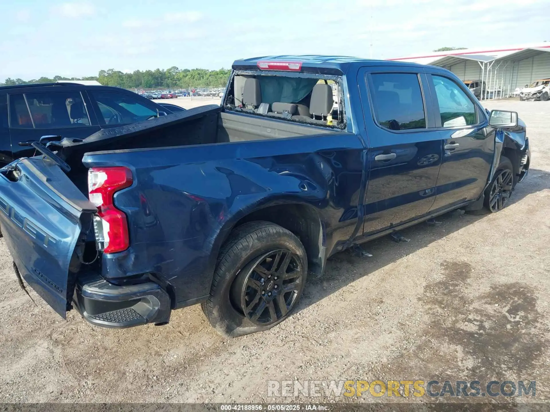 4 fotografías del automóvil dañado 1GCPABEK9PZ204769 CHEVROLET SILVERADO 1500 2023