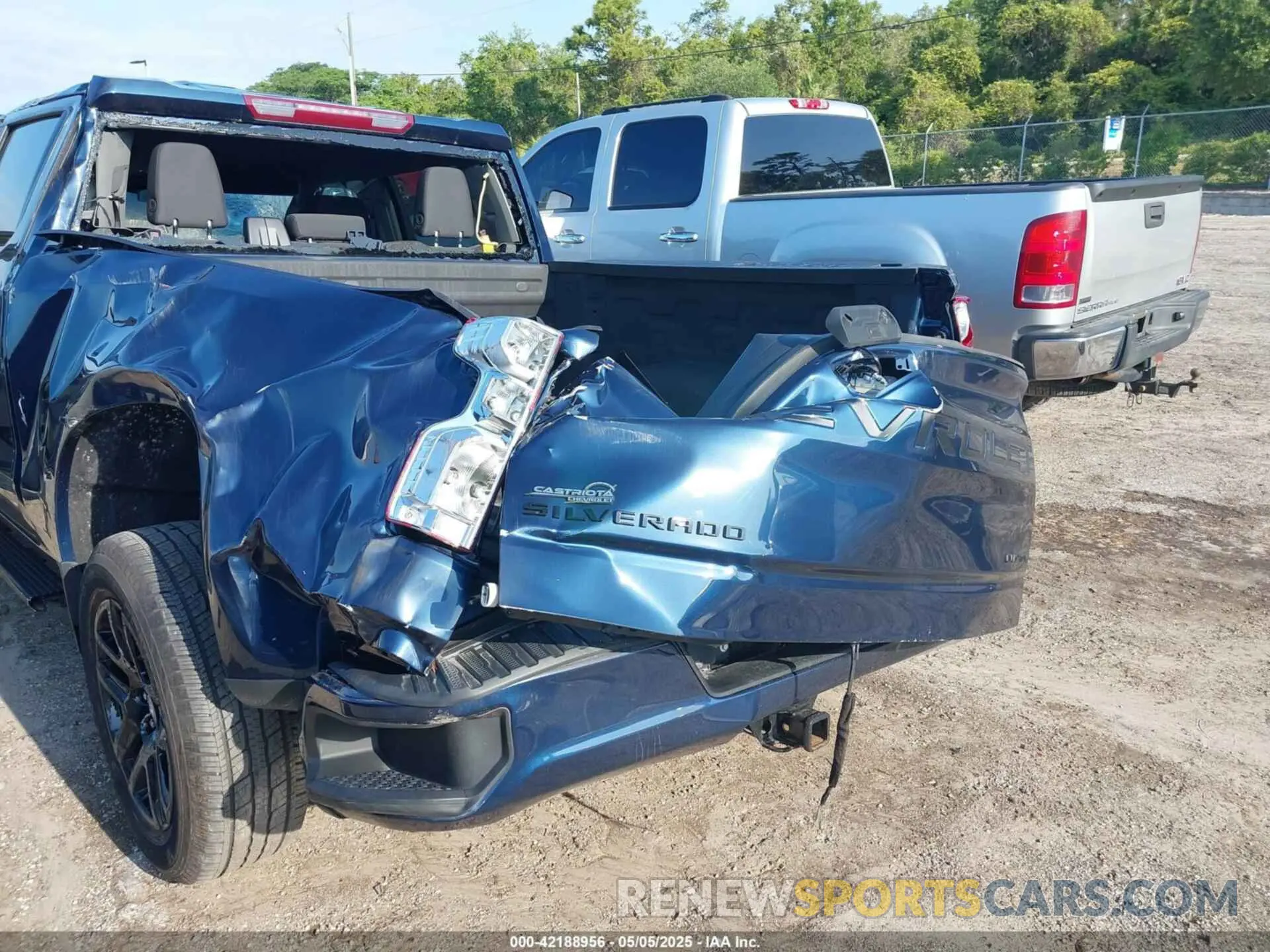 6 fotografías del automóvil dañado 1GCPABEK9PZ204769 CHEVROLET SILVERADO 1500 2023