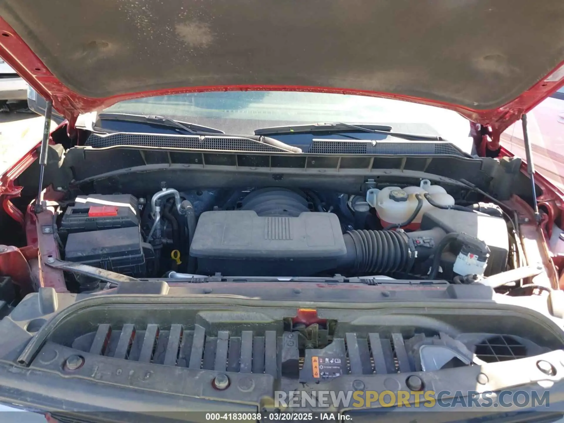 10 fotografías del automóvil dañado 1GCPACED6PZ299315 CHEVROLET SILVERADO 1500 2023