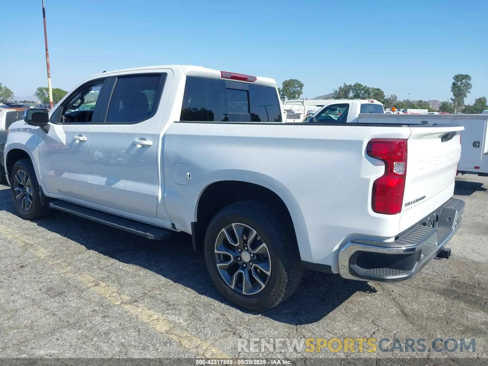 3 fotografías del automóvil dañado 1GCPACEK3PZ212260 CHEVROLET SILVERADO 1500 2023