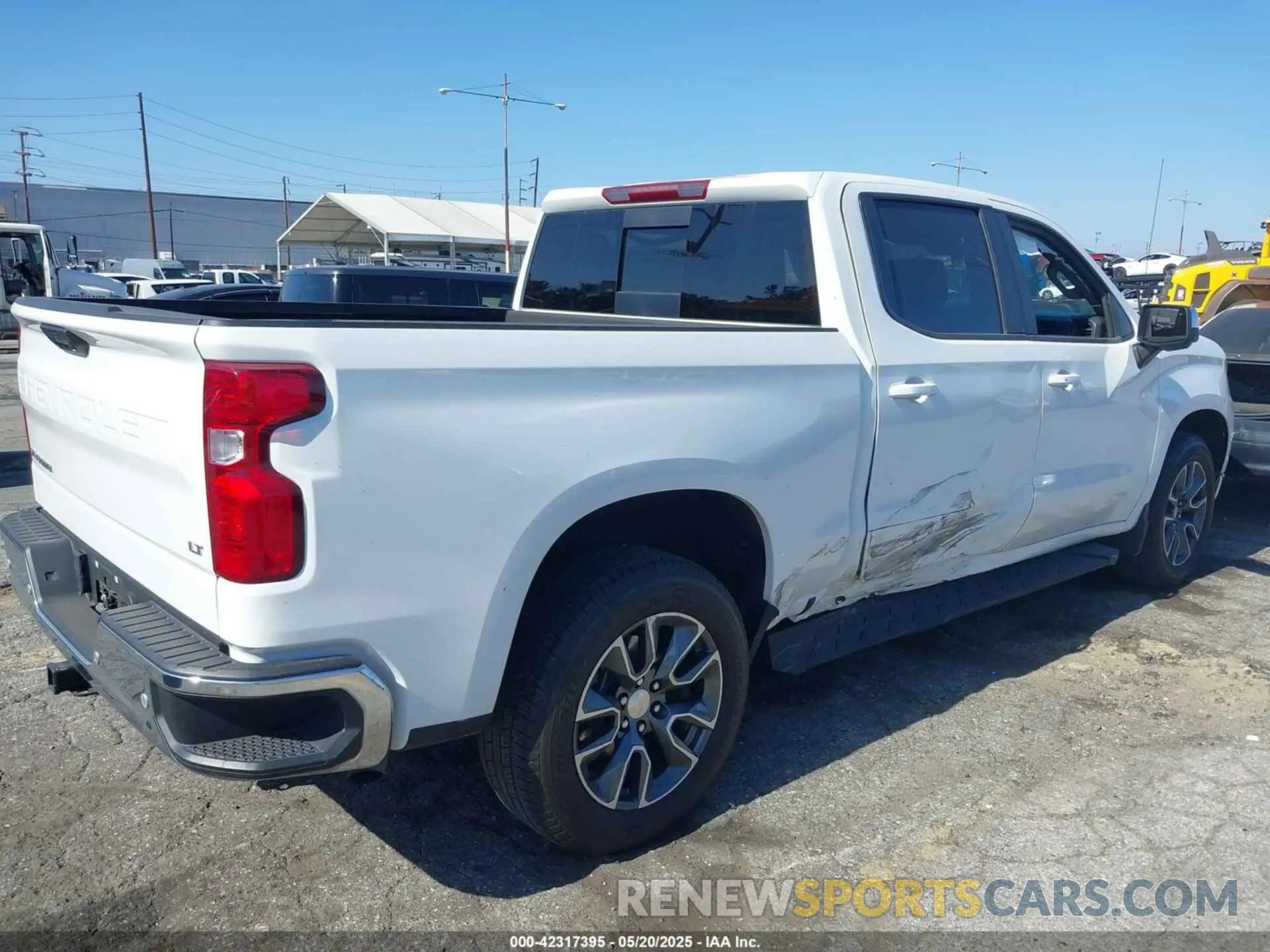 4 fotografías del automóvil dañado 1GCPACEK3PZ212260 CHEVROLET SILVERADO 1500 2023