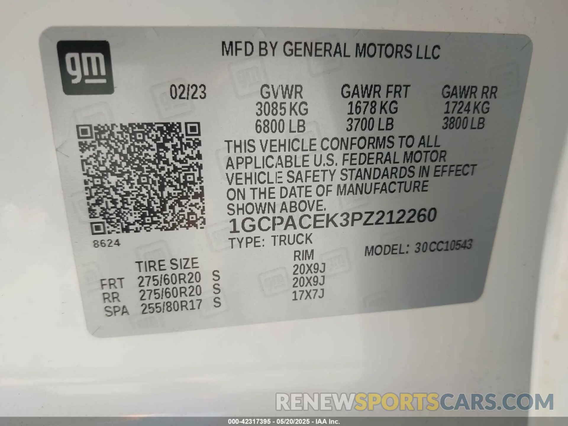 9 fotografías del automóvil dañado 1GCPACEK3PZ212260 CHEVROLET SILVERADO 1500 2023
