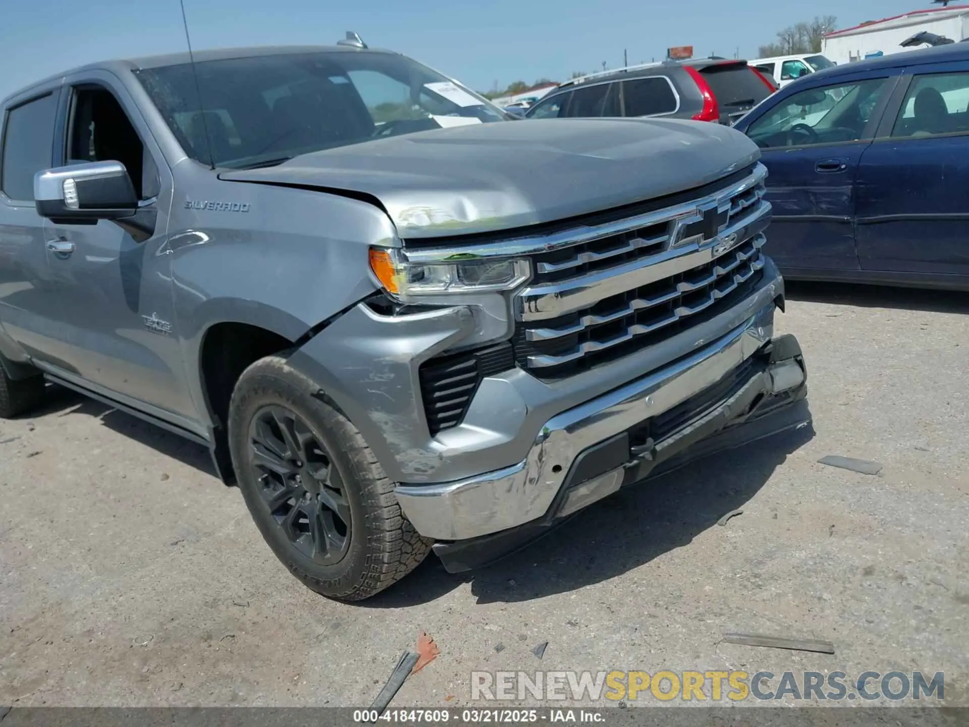 16 fotografías del automóvil dañado 1GCPAEED6PZ233469 CHEVROLET SILVERADO 1500 2023