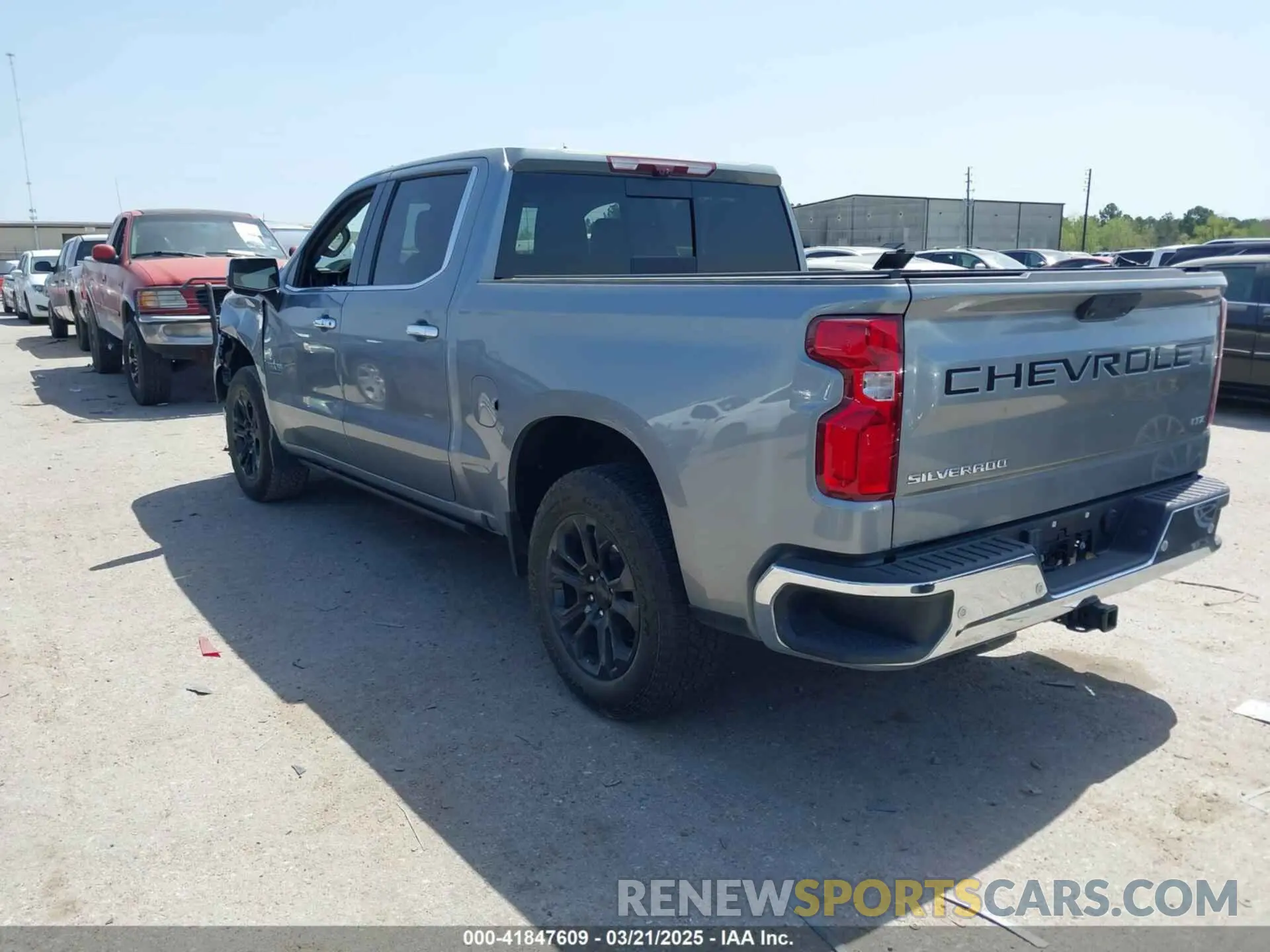 3 fotografías del automóvil dañado 1GCPAEED6PZ233469 CHEVROLET SILVERADO 1500 2023