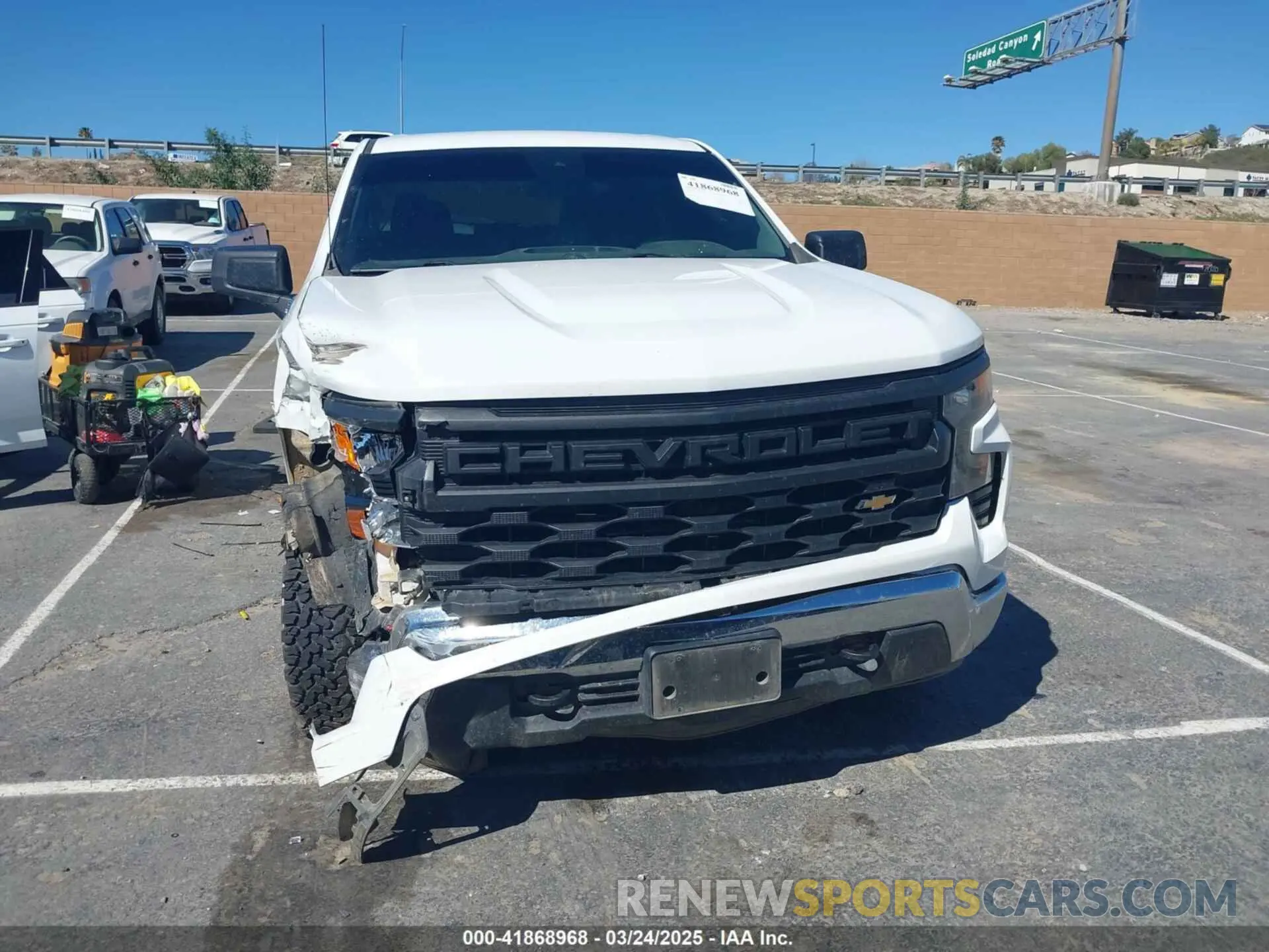 11 fotografías del automóvil dañado 1GCPDAEKXPZ160329 CHEVROLET SILVERADO 1500 2023