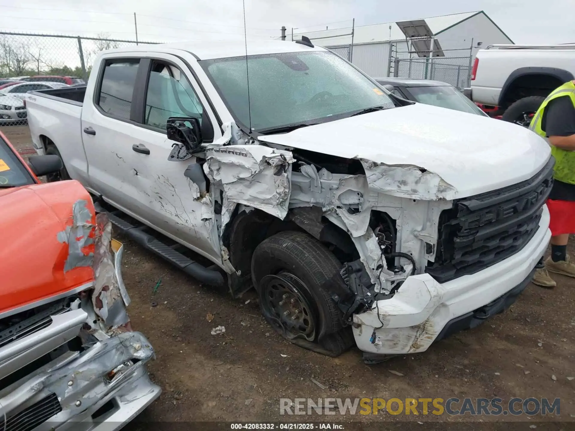 1 fotografías del automóvil dañado 1GCPDBEK1PZ188073 CHEVROLET SILVERADO 1500 2023