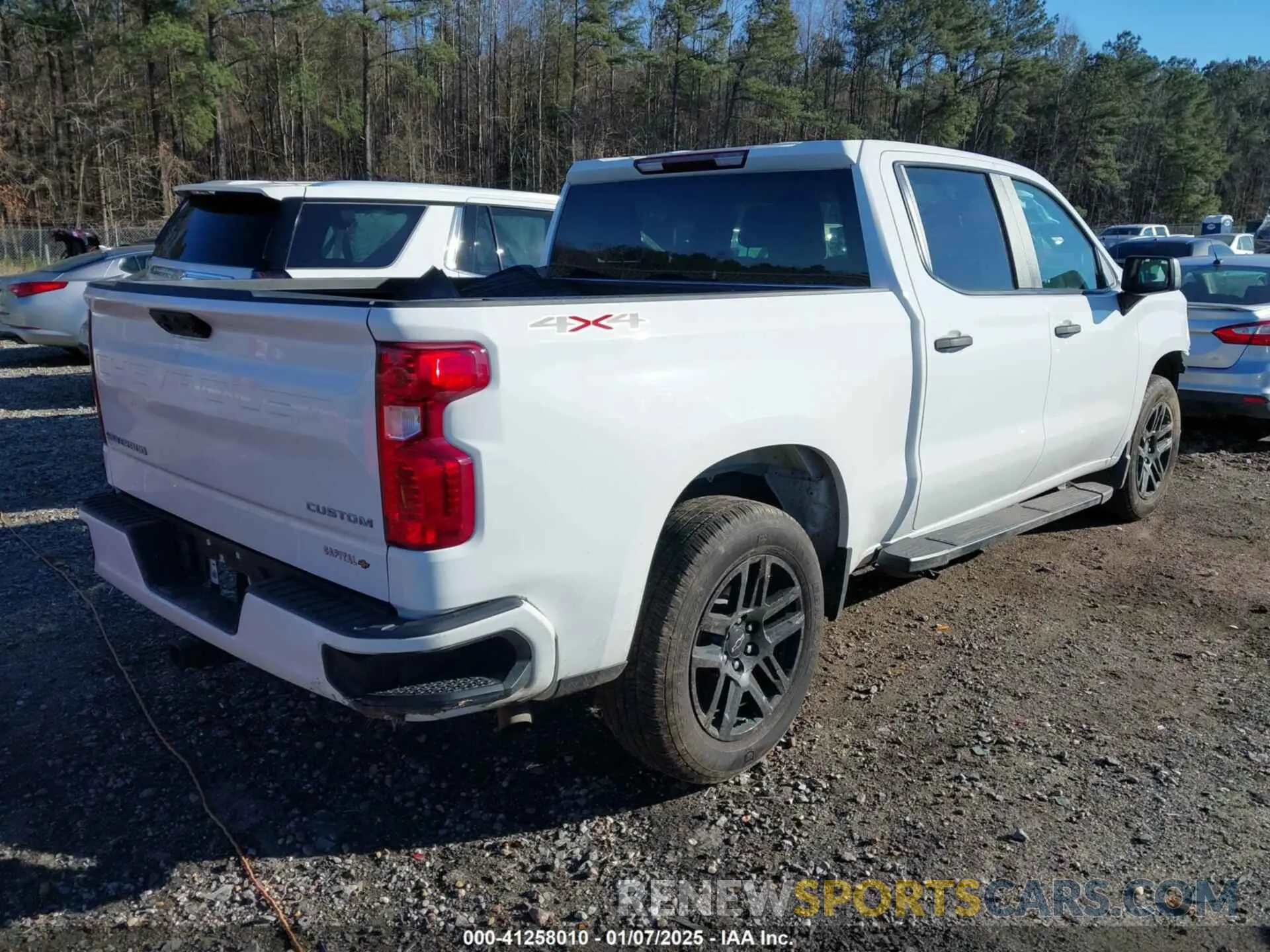 4 fotografías del automóvil dañado 1GCPDBEK1PZ188722 CHEVROLET SILVERADO 1500 2023