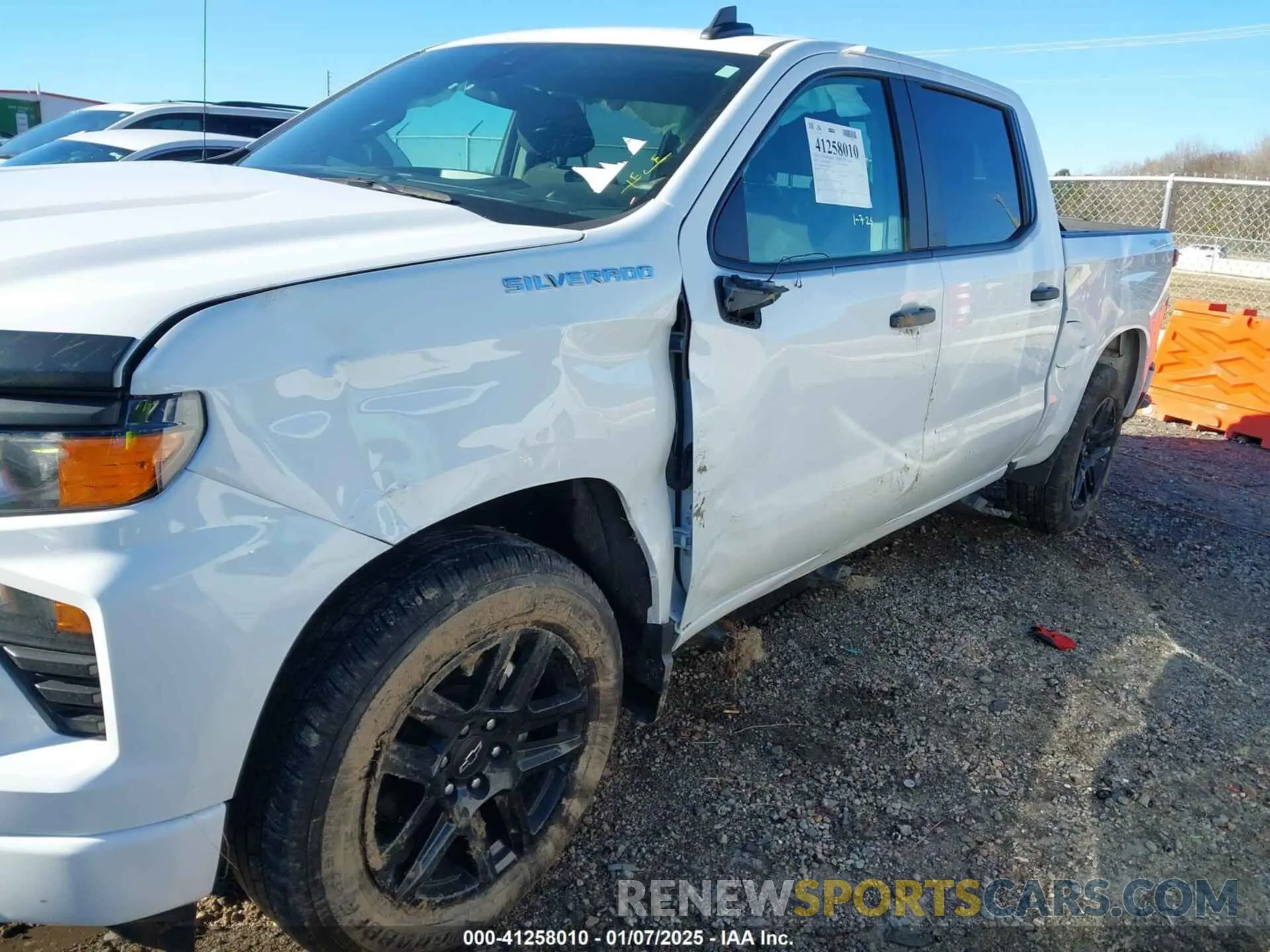 6 fotografías del automóvil dañado 1GCPDBEK1PZ188722 CHEVROLET SILVERADO 1500 2023