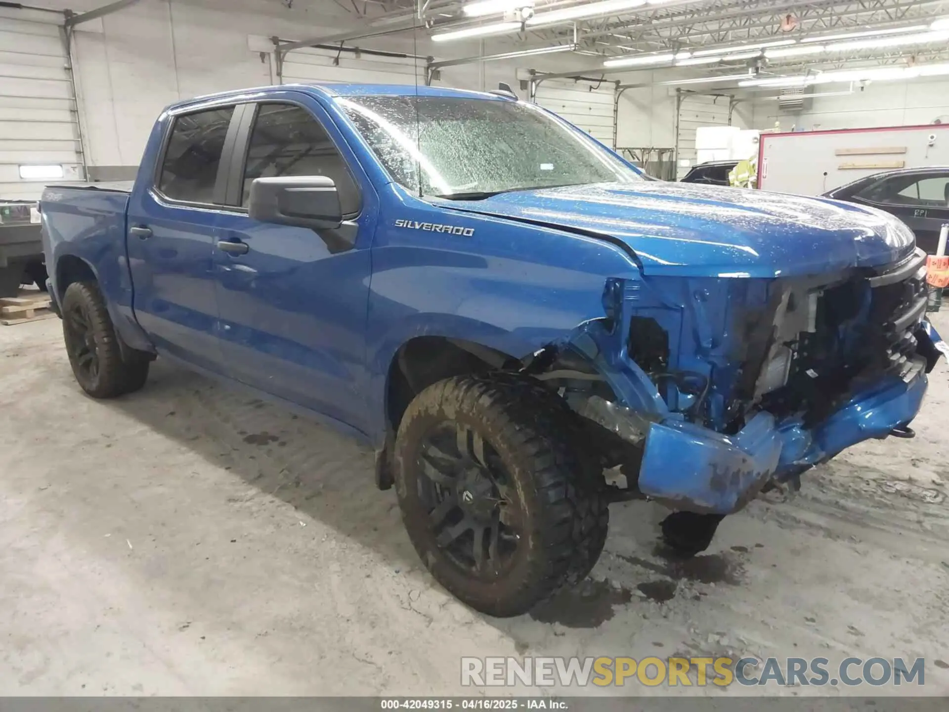 1 fotografías del automóvil dañado 1GCPDBEK5PZ130354 CHEVROLET SILVERADO 1500 2023