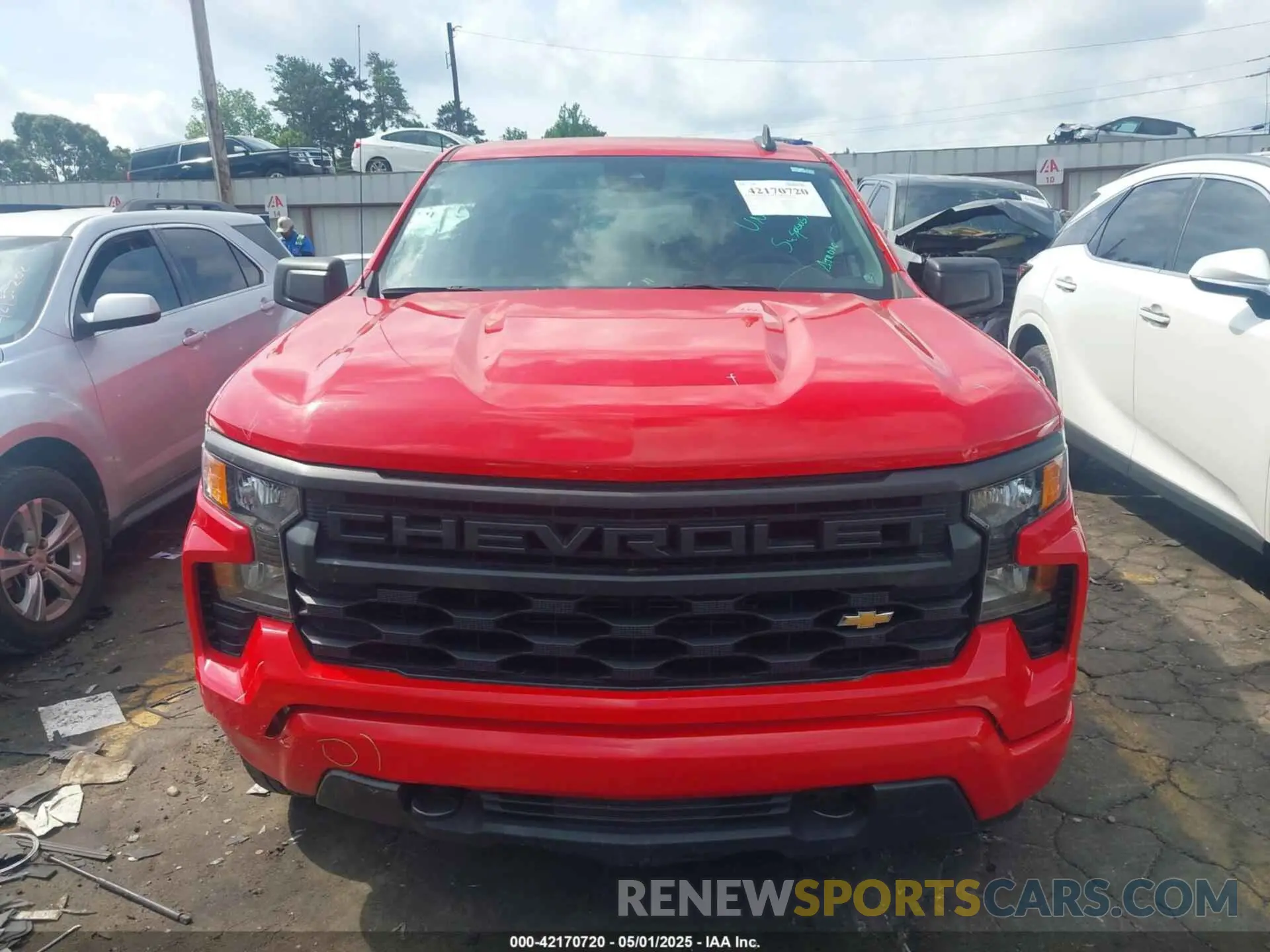 12 fotografías del automóvil dañado 1GCPDBEK6PZ212240 CHEVROLET SILVERADO 1500 2023