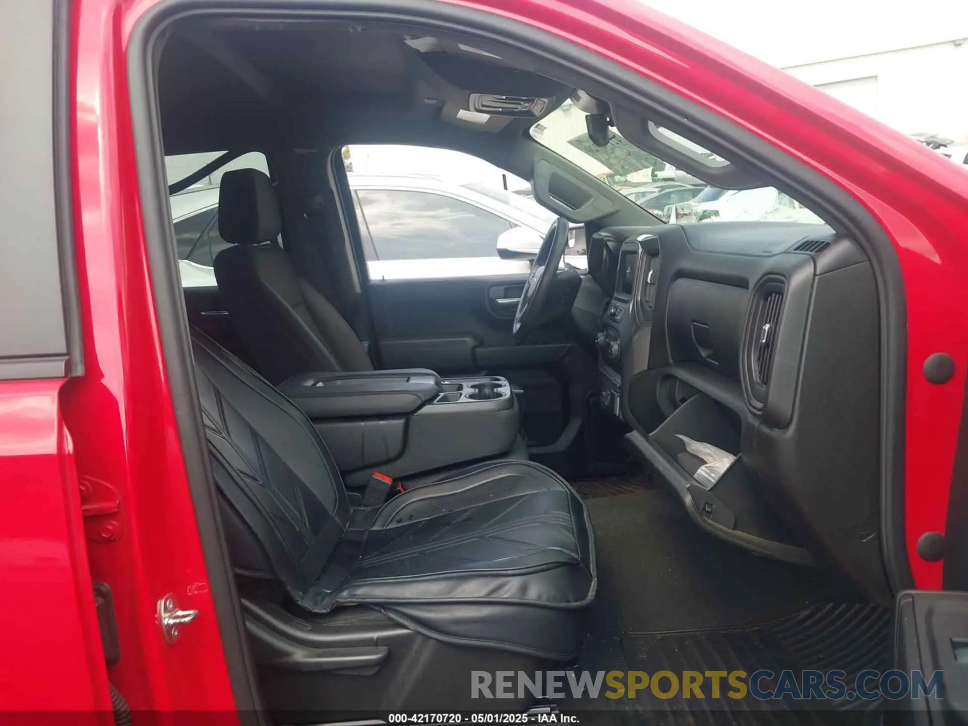 5 fotografías del automóvil dañado 1GCPDBEK6PZ212240 CHEVROLET SILVERADO 1500 2023