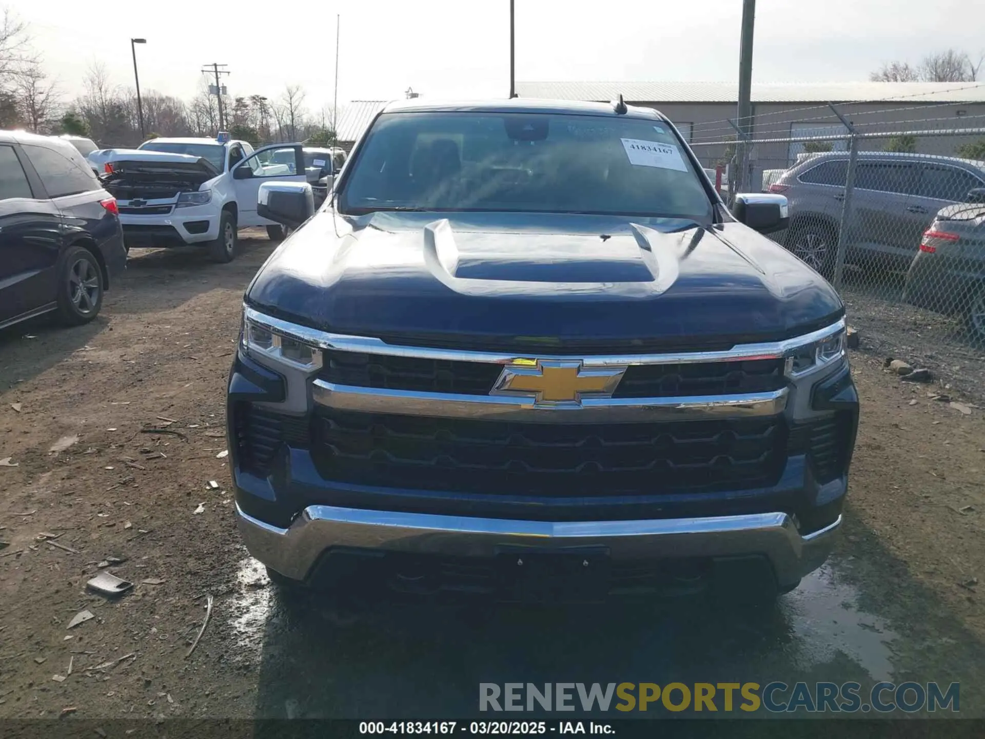 12 fotografías del automóvil dañado 1GCPDDEK1PZ182317 CHEVROLET SILVERADO 1500 2023