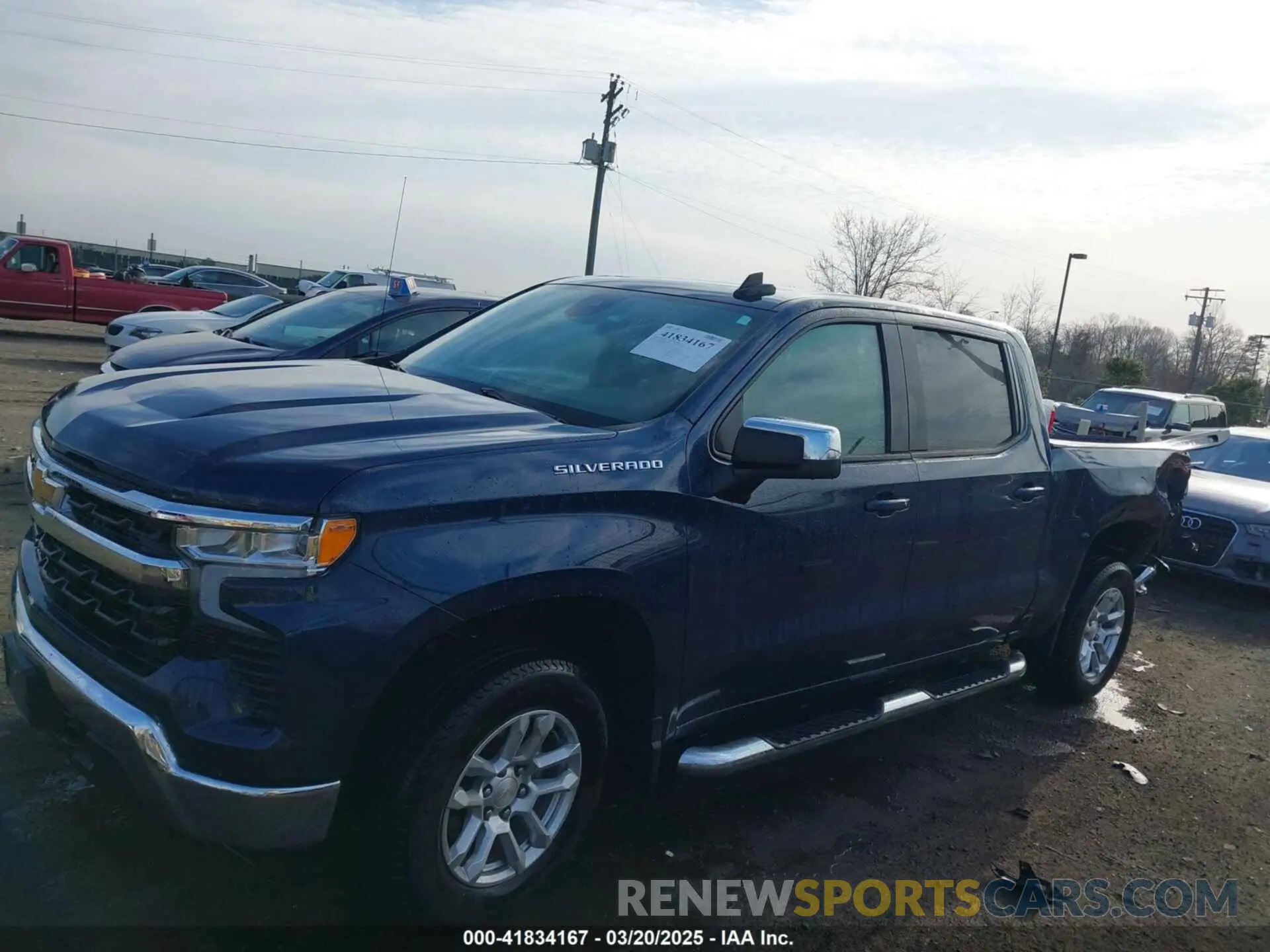 14 fotografías del automóvil dañado 1GCPDDEK1PZ182317 CHEVROLET SILVERADO 1500 2023